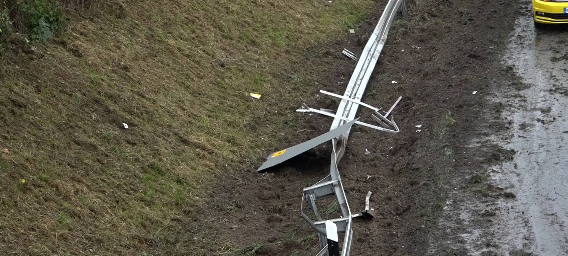 Autotransporter-Crash: A61 wieder frei