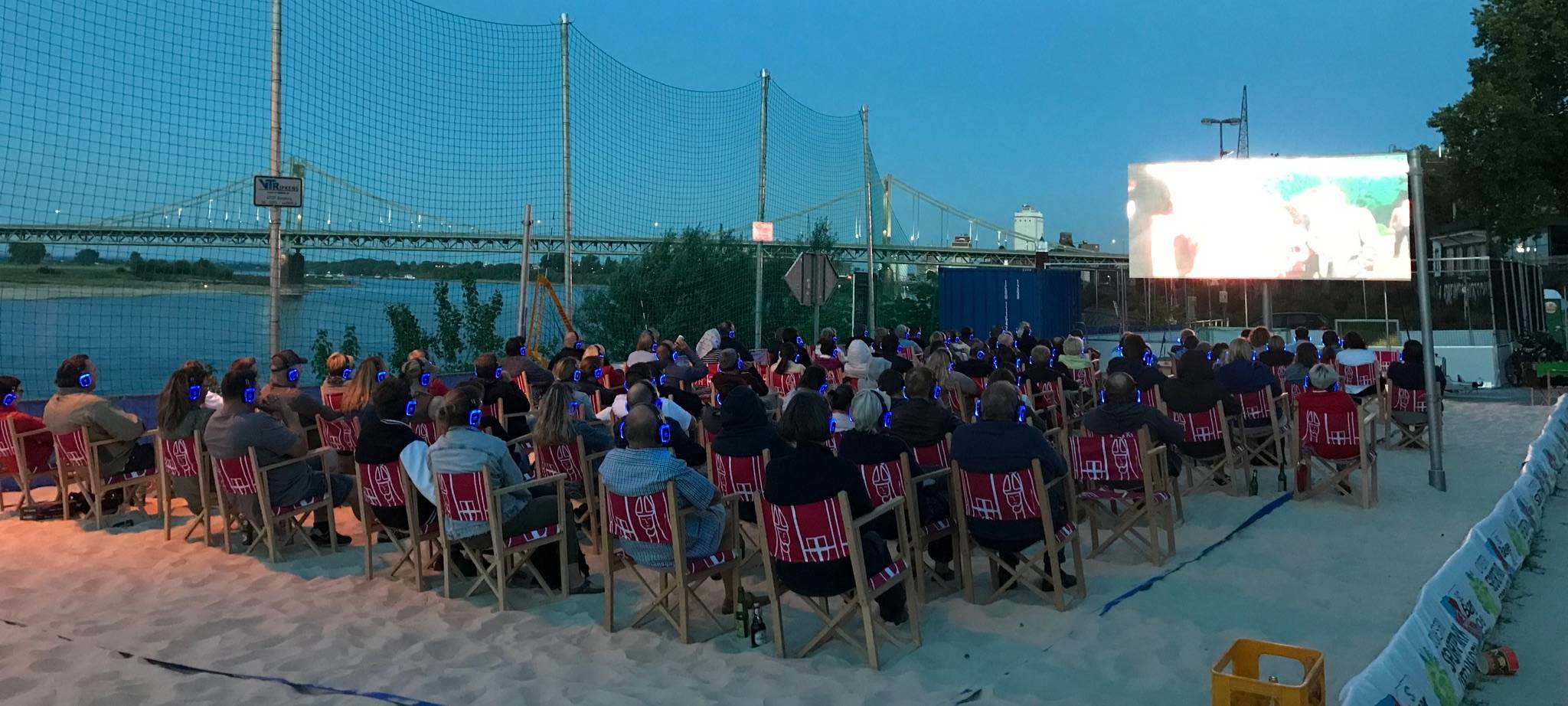 Open Air Kino am Rhein in Uerdingen startet