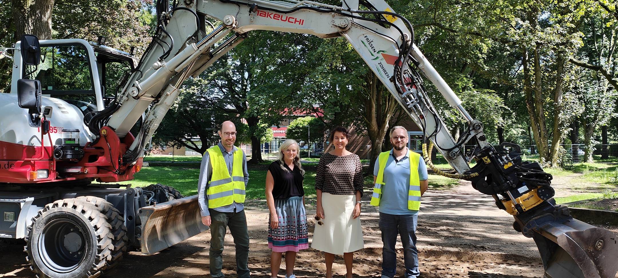 Umbau des Alten Tierparks Süchteln gestartet
