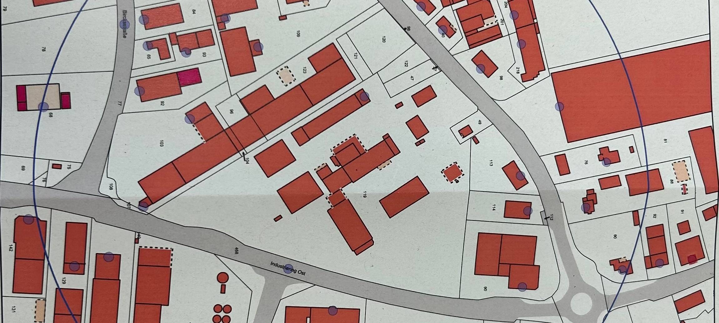 Brand in Kempener Industriegebiet