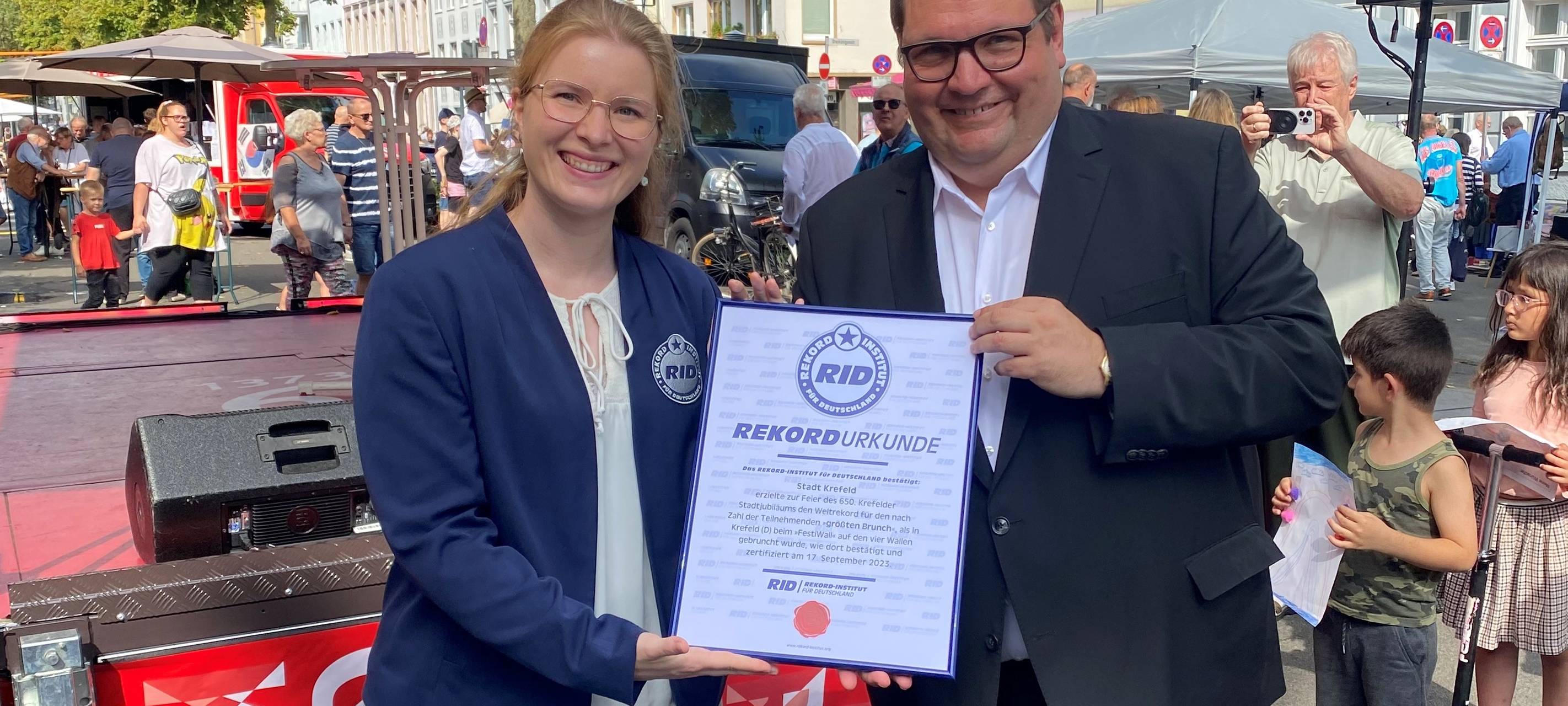 Krefeld stellt Brunch-Rekord auf