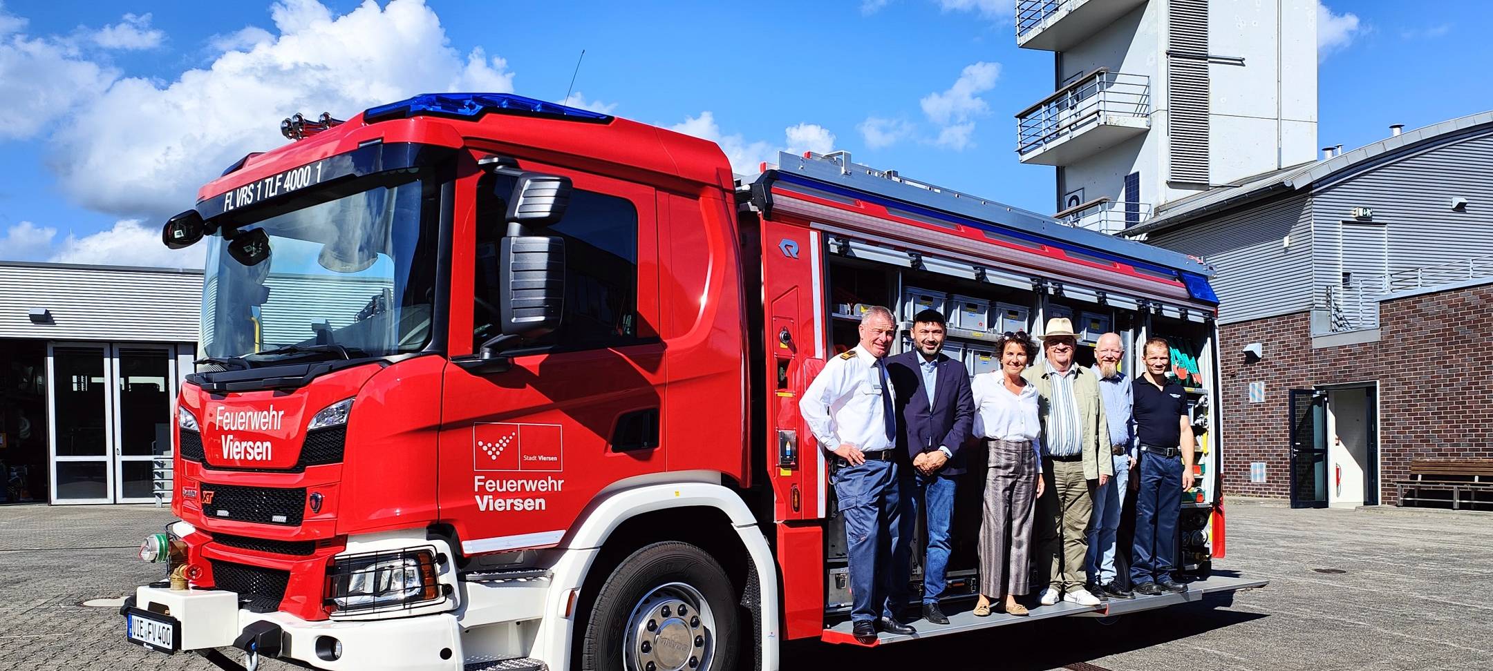 Neues Fahrzeug für die Viersener Feuerwehr