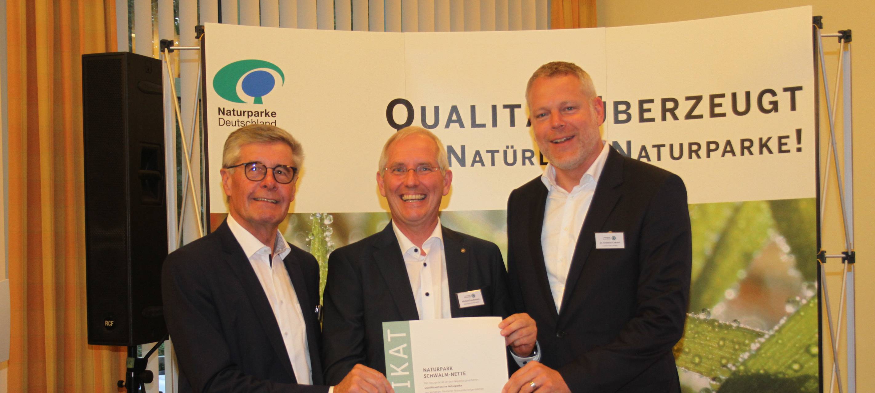 Naturpark Schwalm-Nette erneut "Qualitäts-Naturpark"