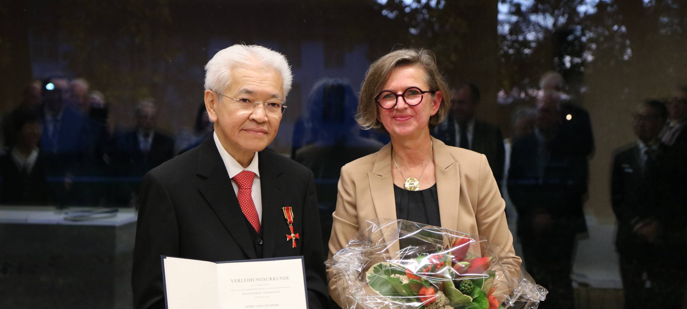 Bundesverdienstkreuz für Yasuo Inadome