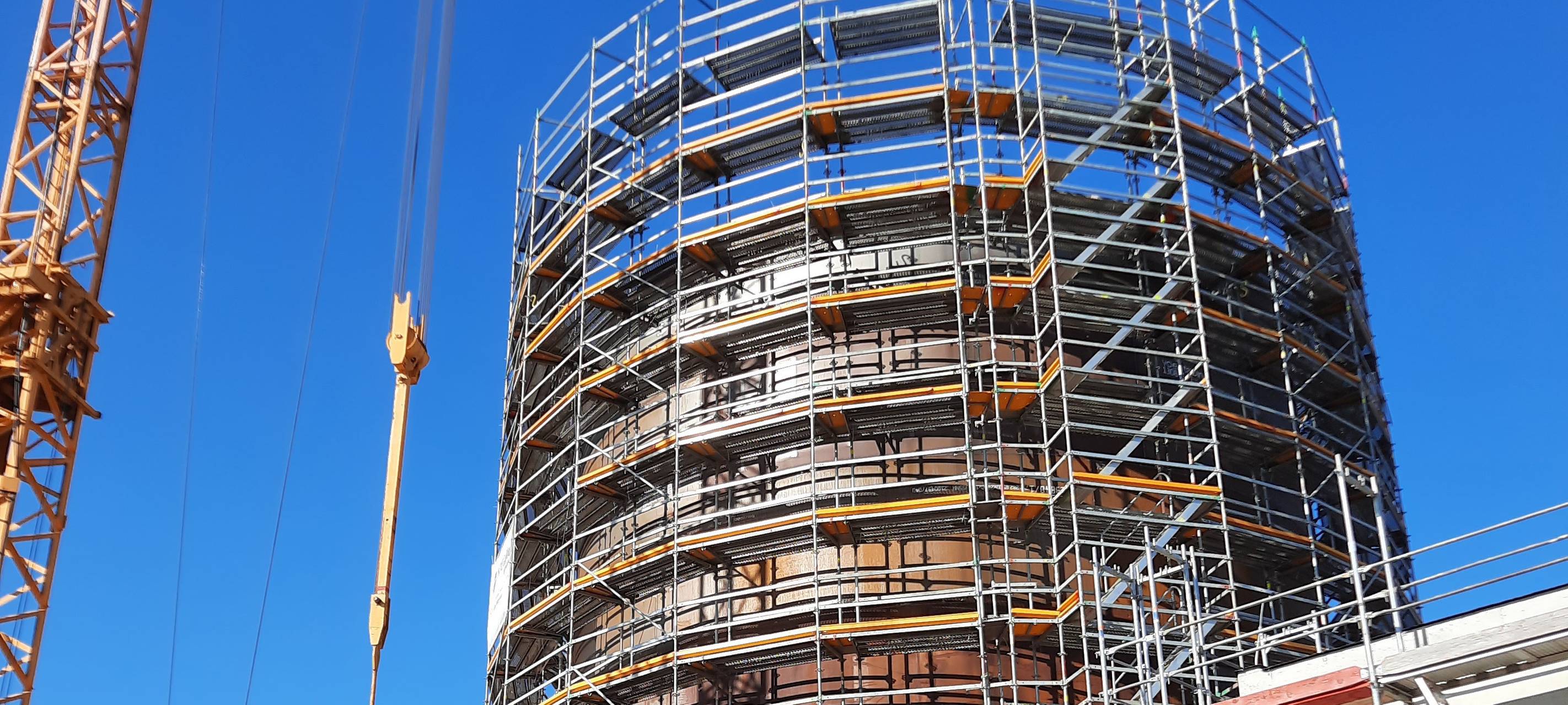 Krefeld: Neuer Fernwärmespeicher der Stadtwerke