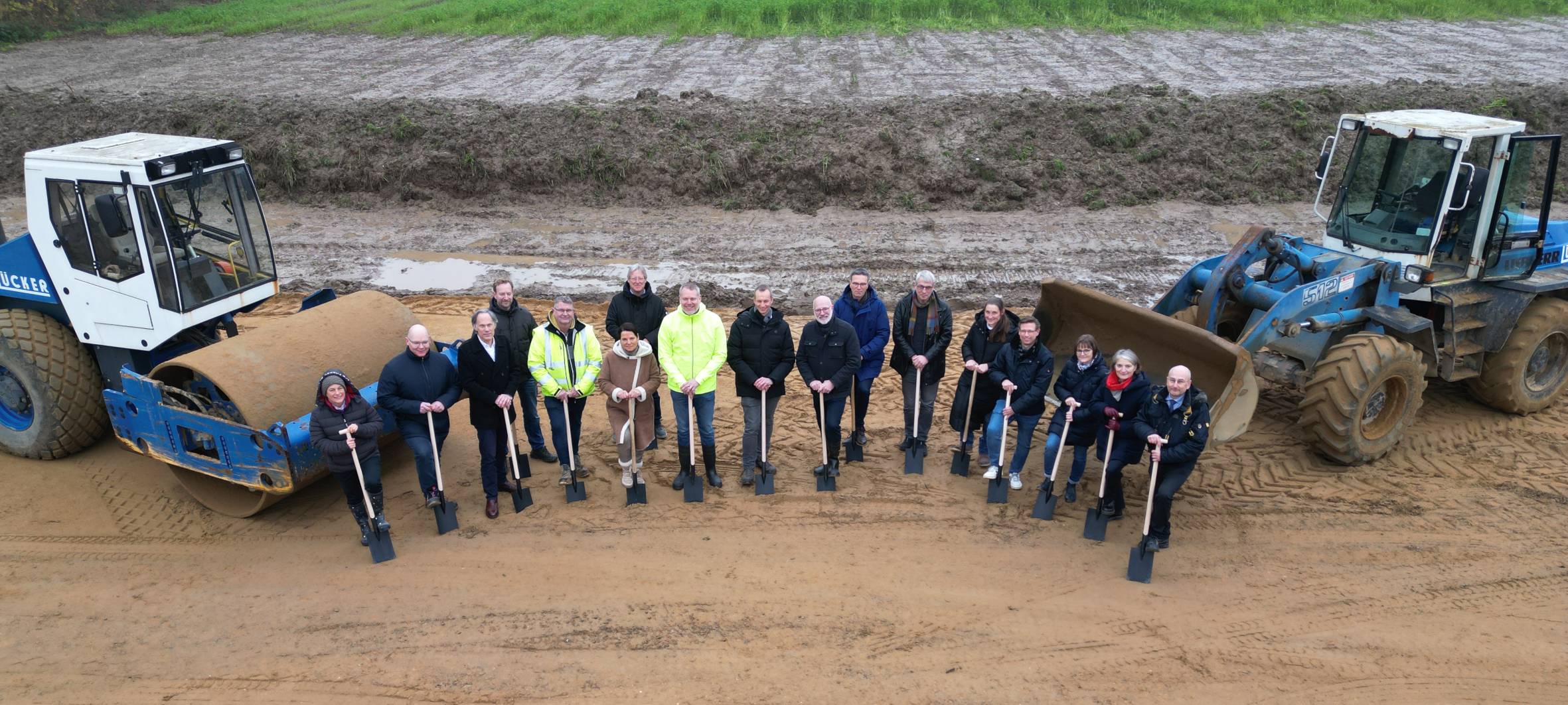 Dülken: Spatenstich für Bauprojekte am Ransberg