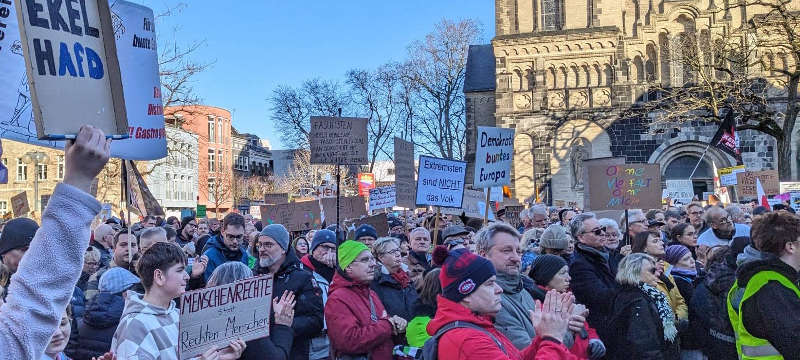 Demo für Demokratie in Kempen