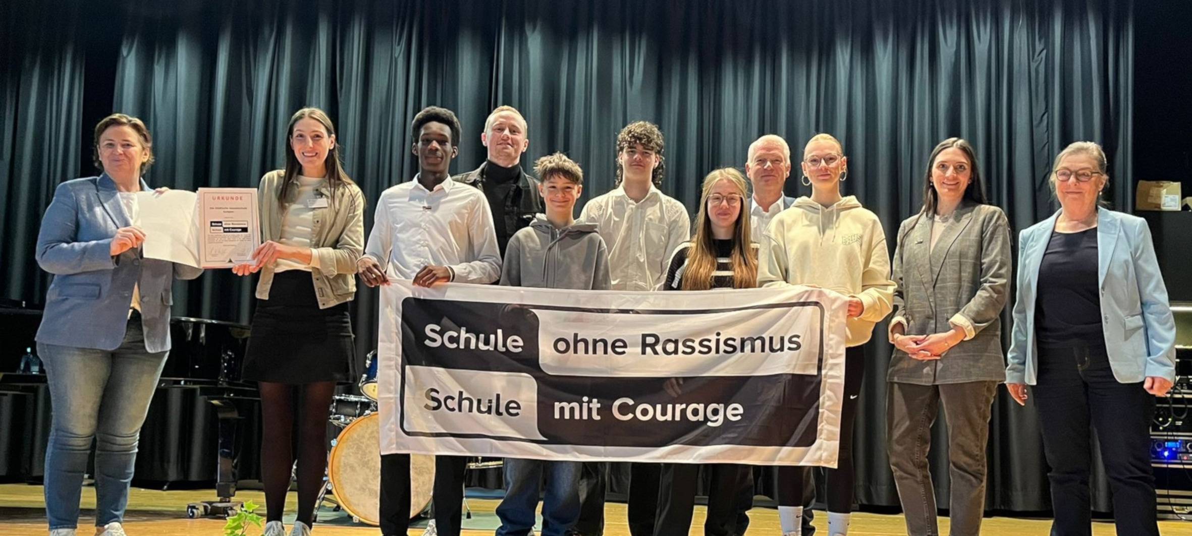 Der Niederrhein ist um eine "Schule ohne Rassismus" reicher