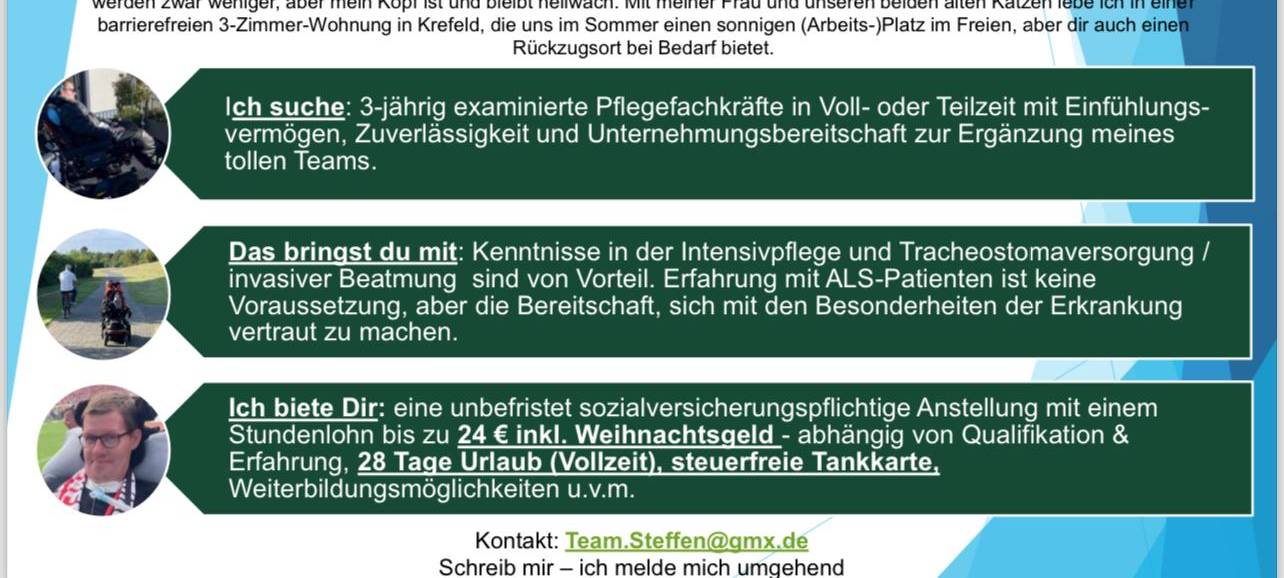 Auf der Suche nach Pflegekräften: Steffens Geschichte