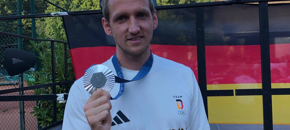 Krefeld:Willkommensfeier für Medaillengewinner Niklas Wellen