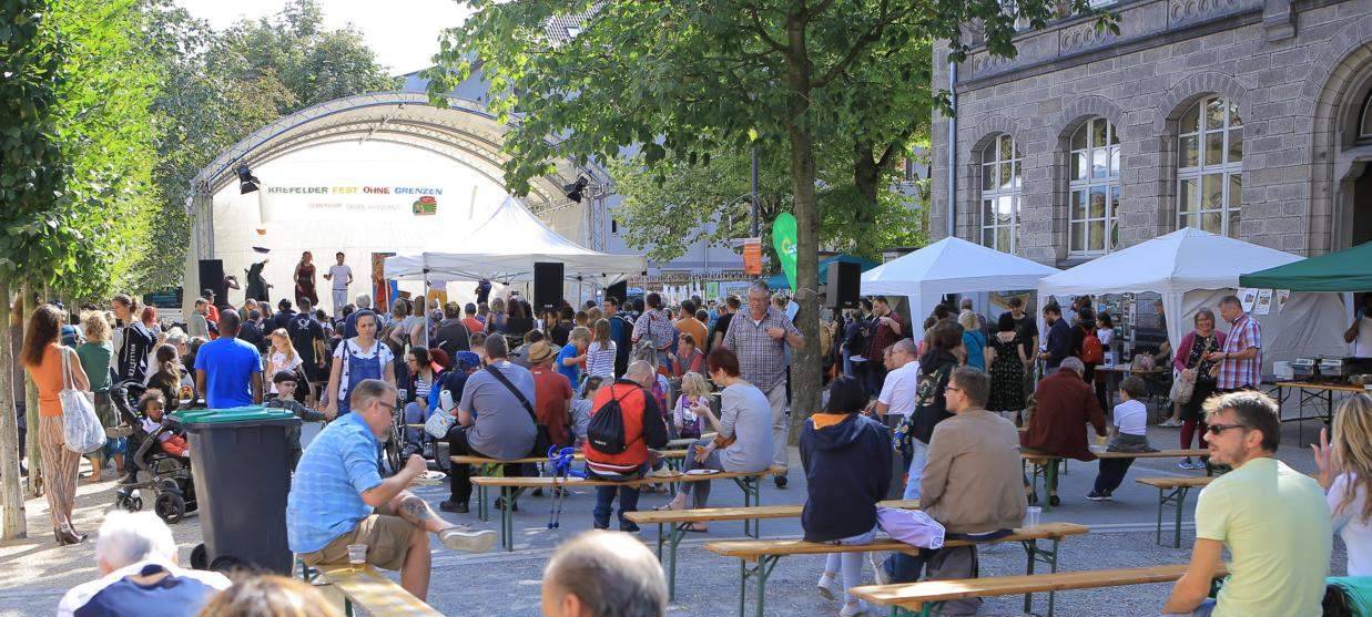 "Fest ohne Grenzen" in Krefeld