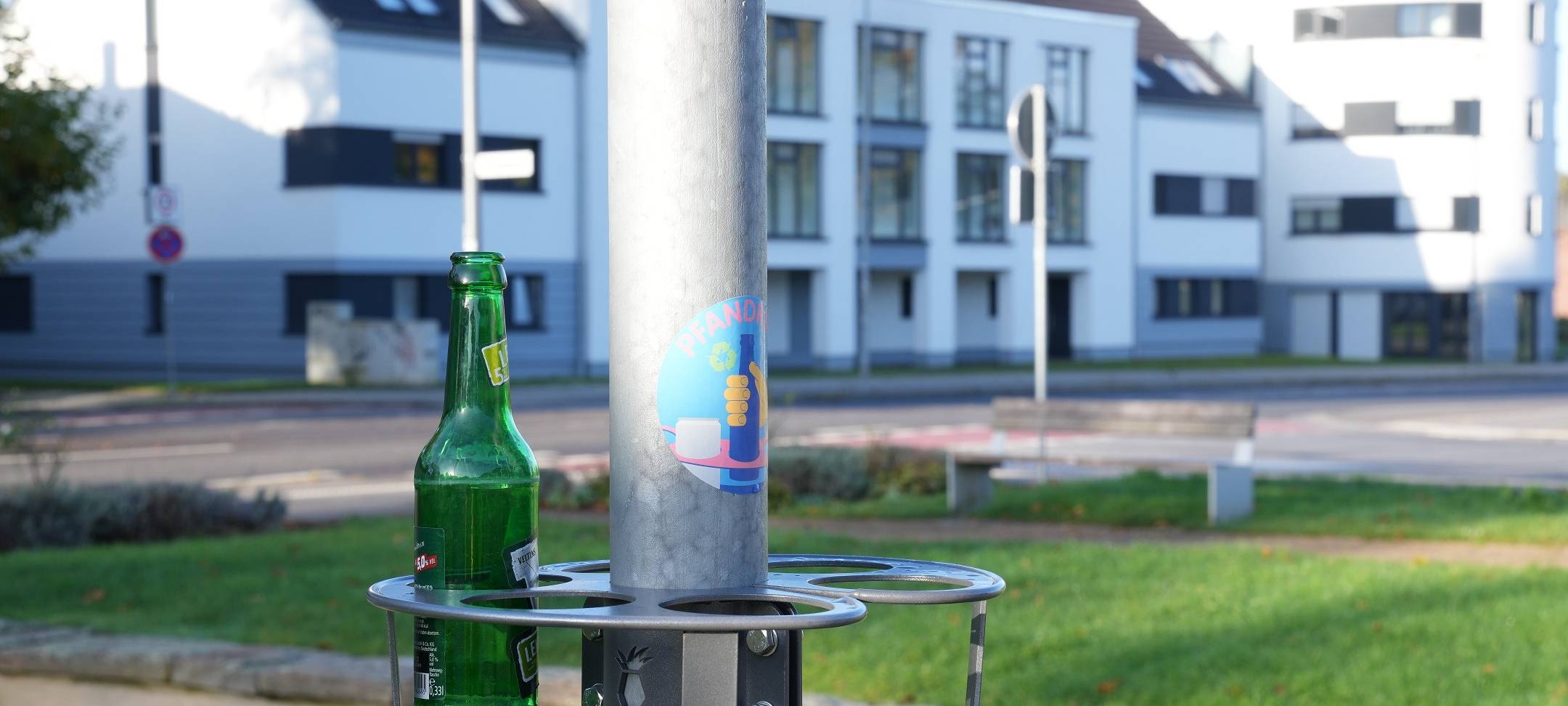 Viersen testet ein Jahr lang Pfandringe an vier Orten