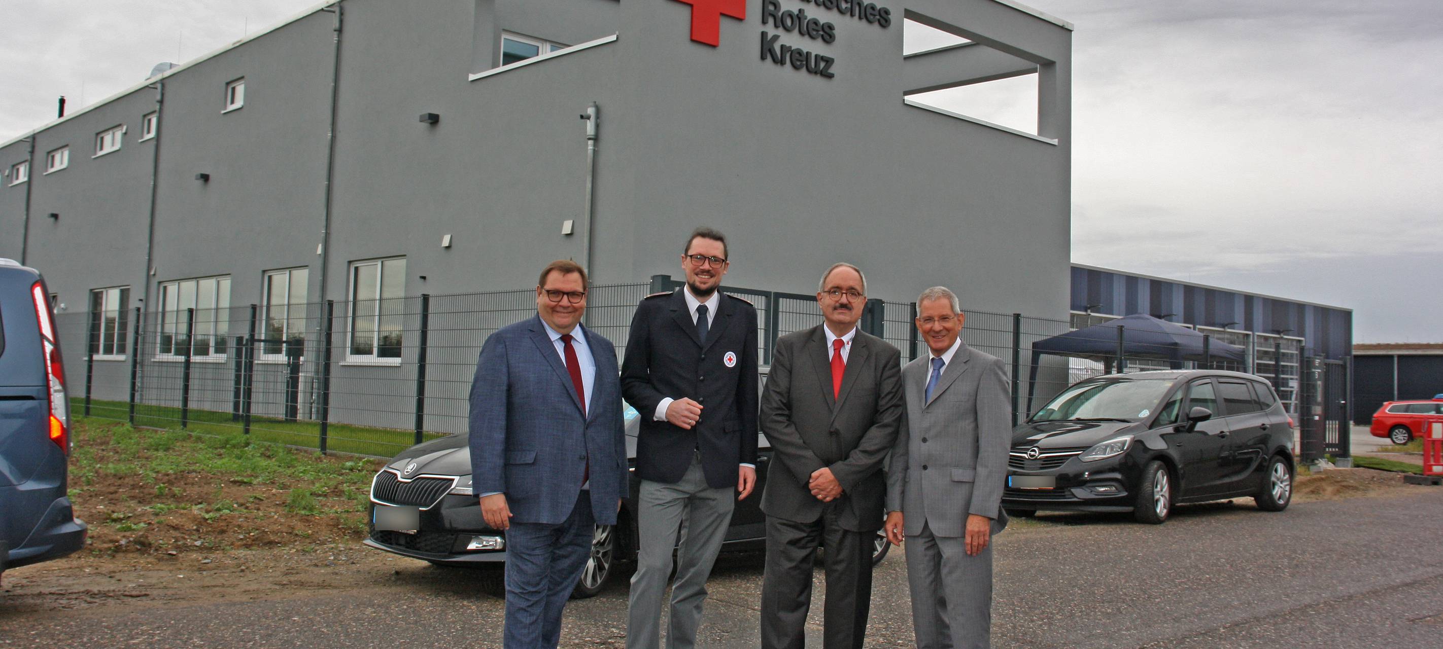 Krefeld: Neues Logistikzentrum Katastrophenschutz eingeweiht