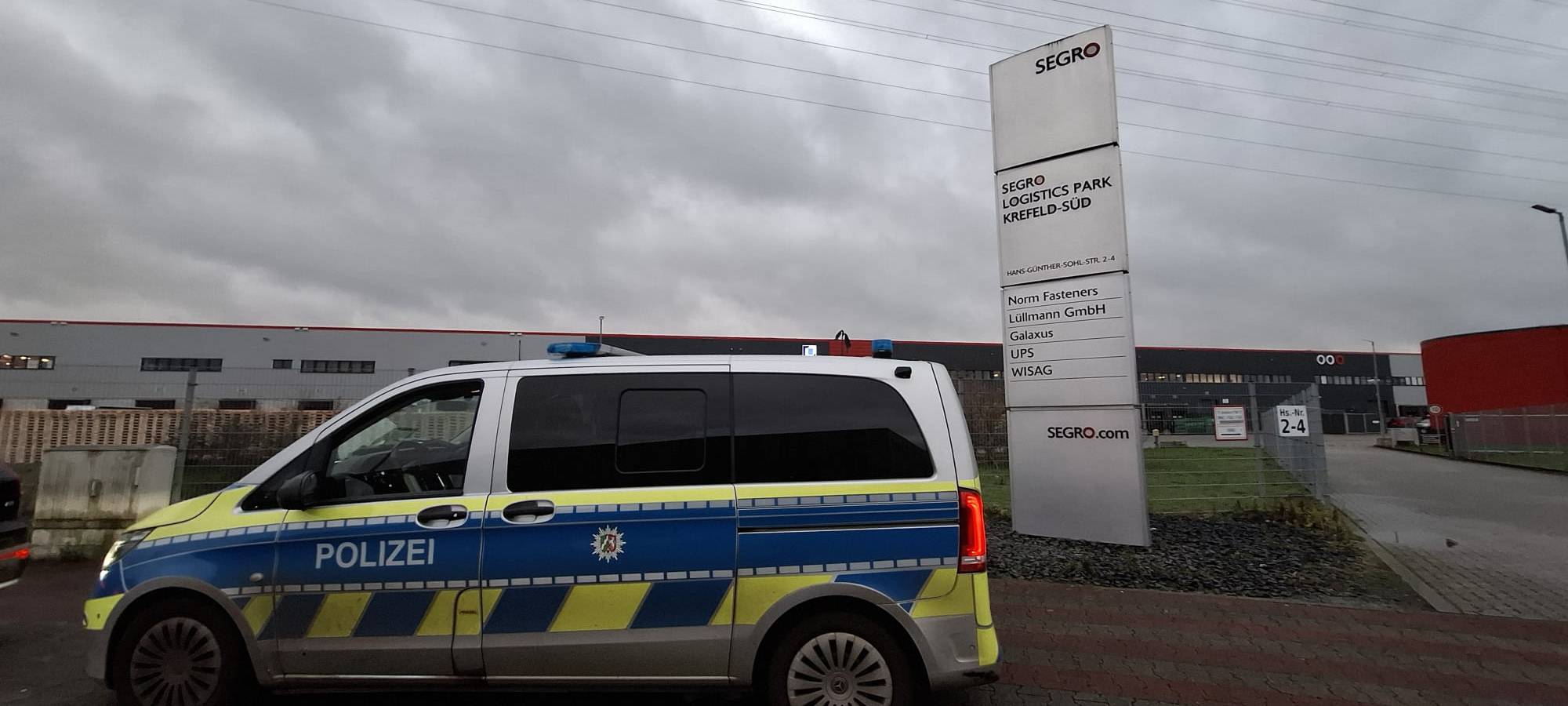 Bombendrohung in Krefeld: Durchsuchungen beendet