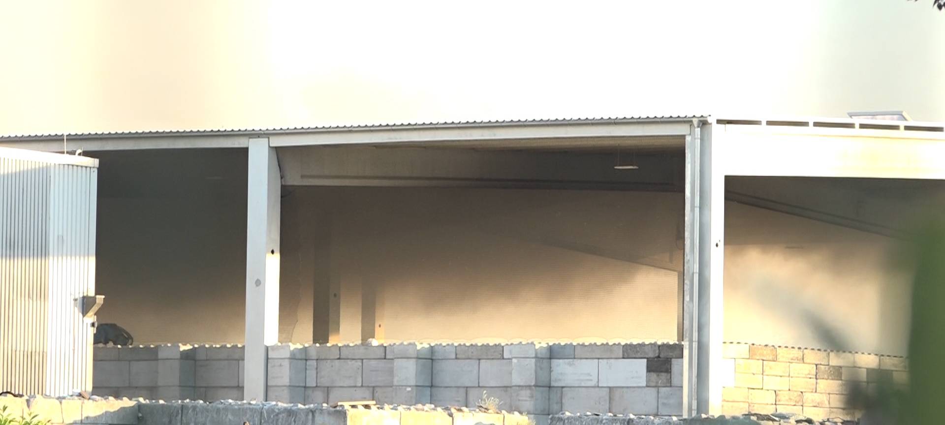 News Ticker: Brand am Wertstoffhof in Kempen