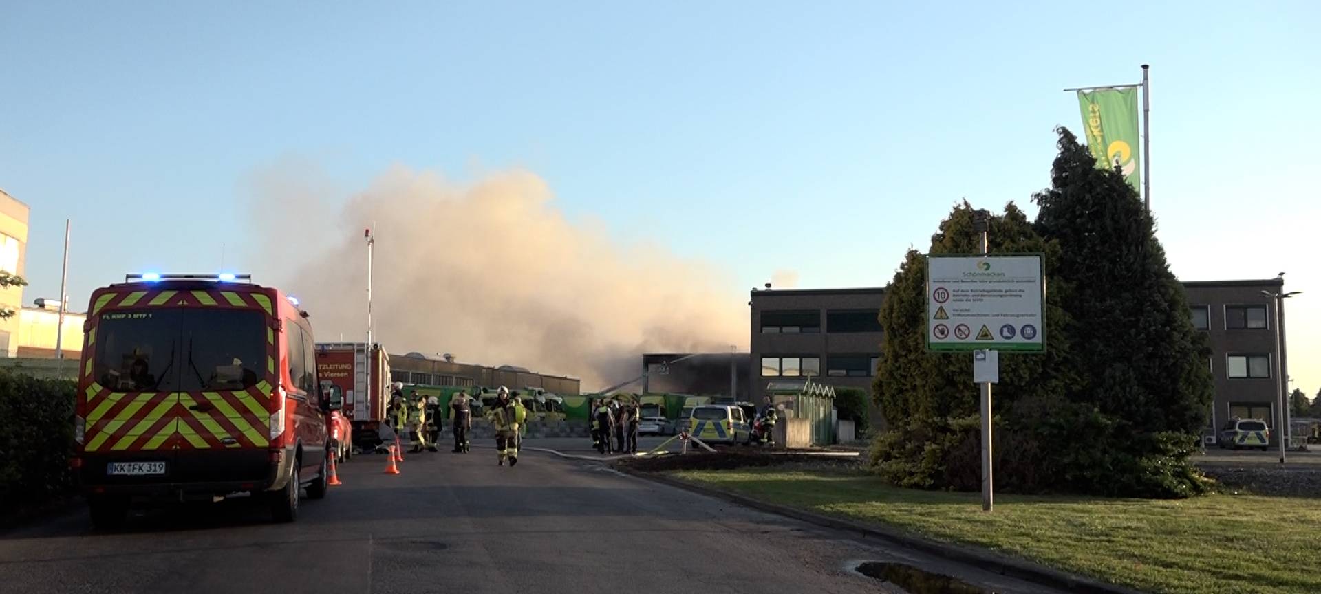 Keine Brandstiftung bei Brand in Kempen
