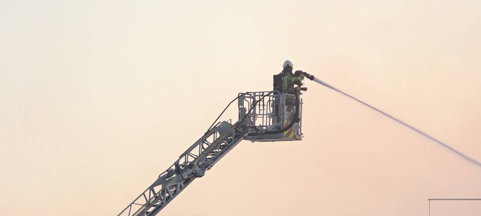 News Ticker: Brand am Wertstoffhof in Kempen