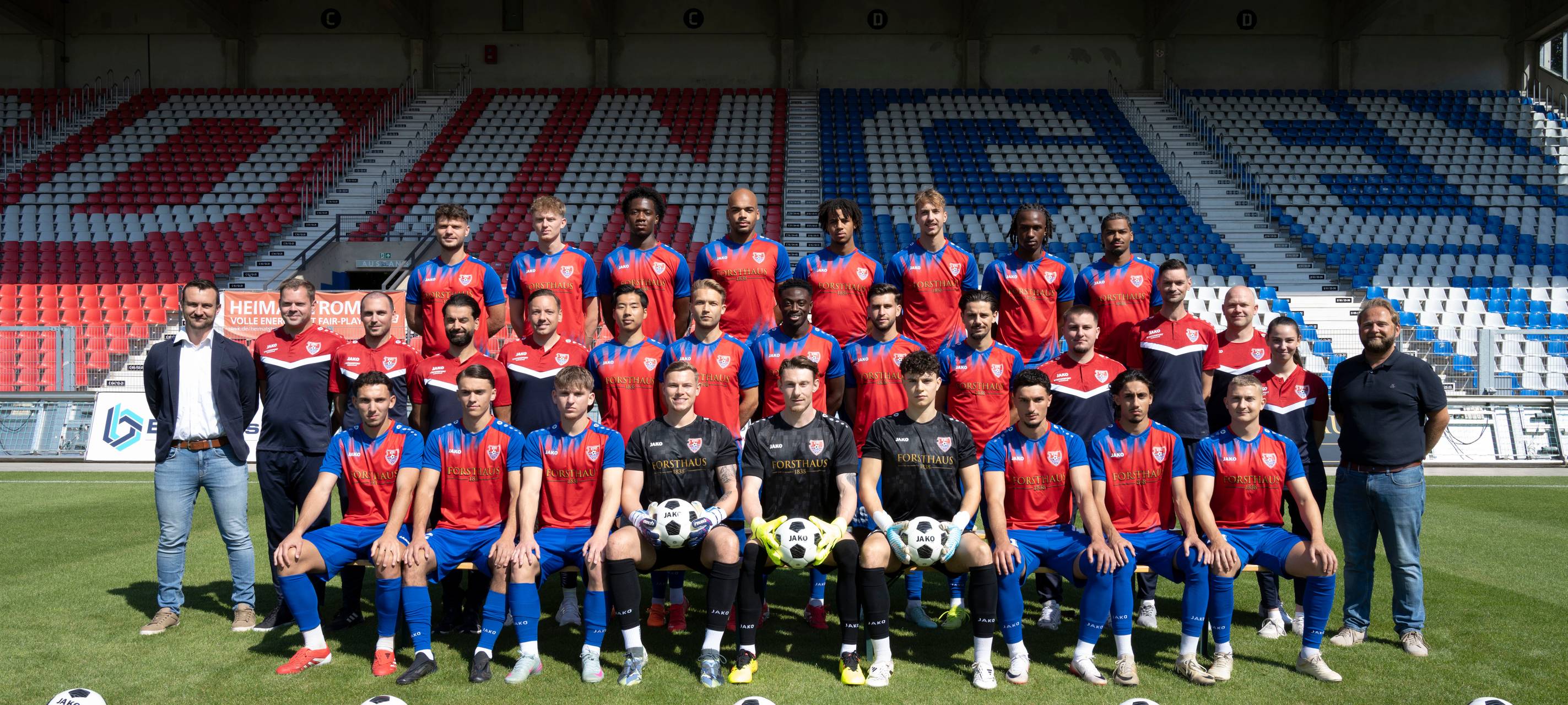 KFC Uerdingen spielt gegen die Sportfreunde Baumberg