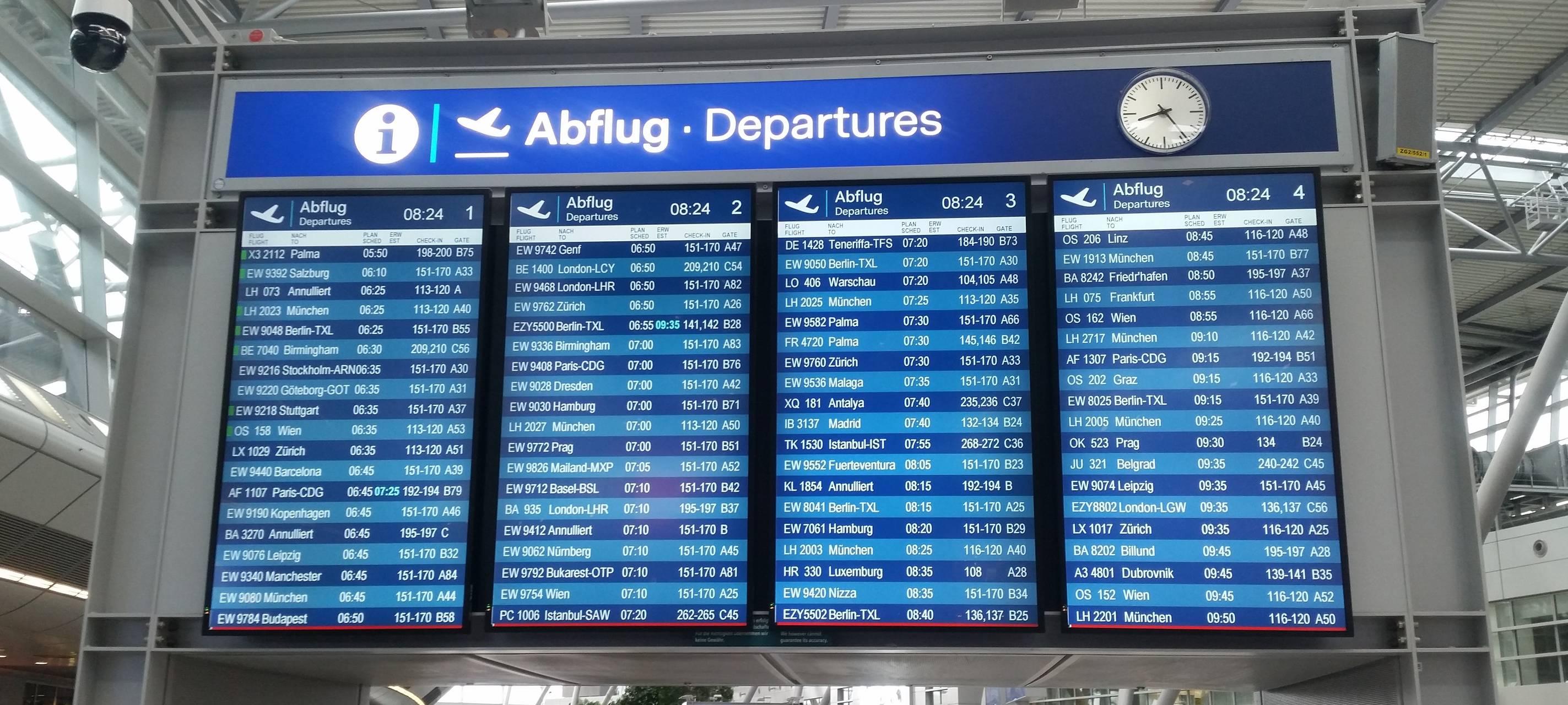 Flughäfen bereit für Ansturm