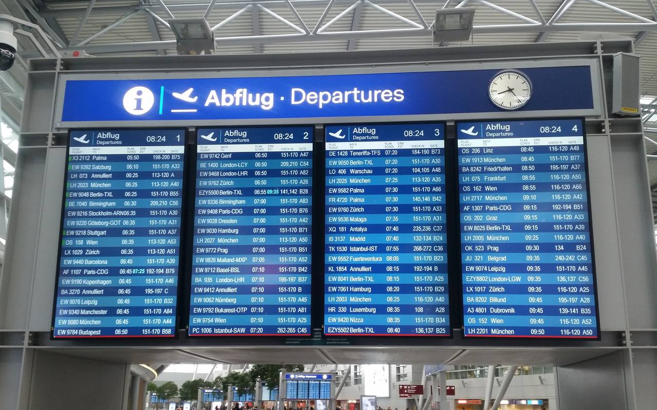 Flughafen Düsseldorf stellt auf Winterflugplan um - Welle Niederrhein