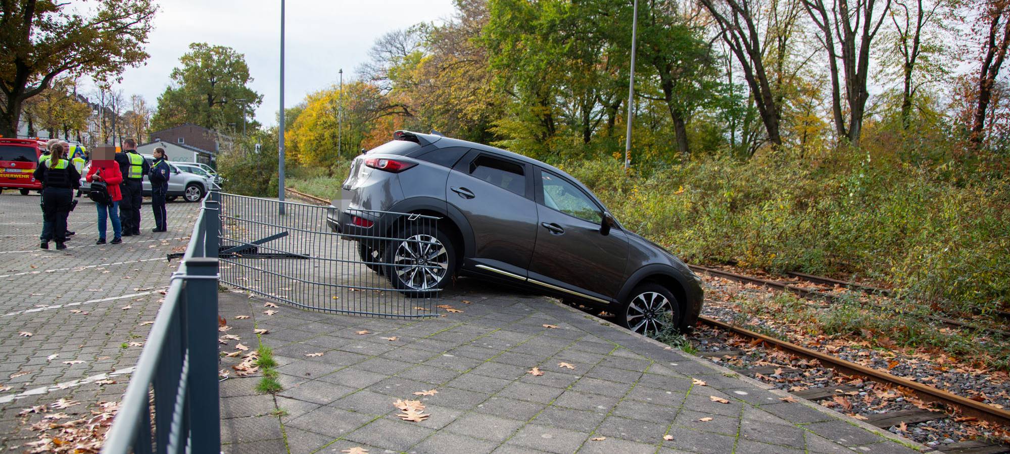 Kurioser Unfall in Krefeld