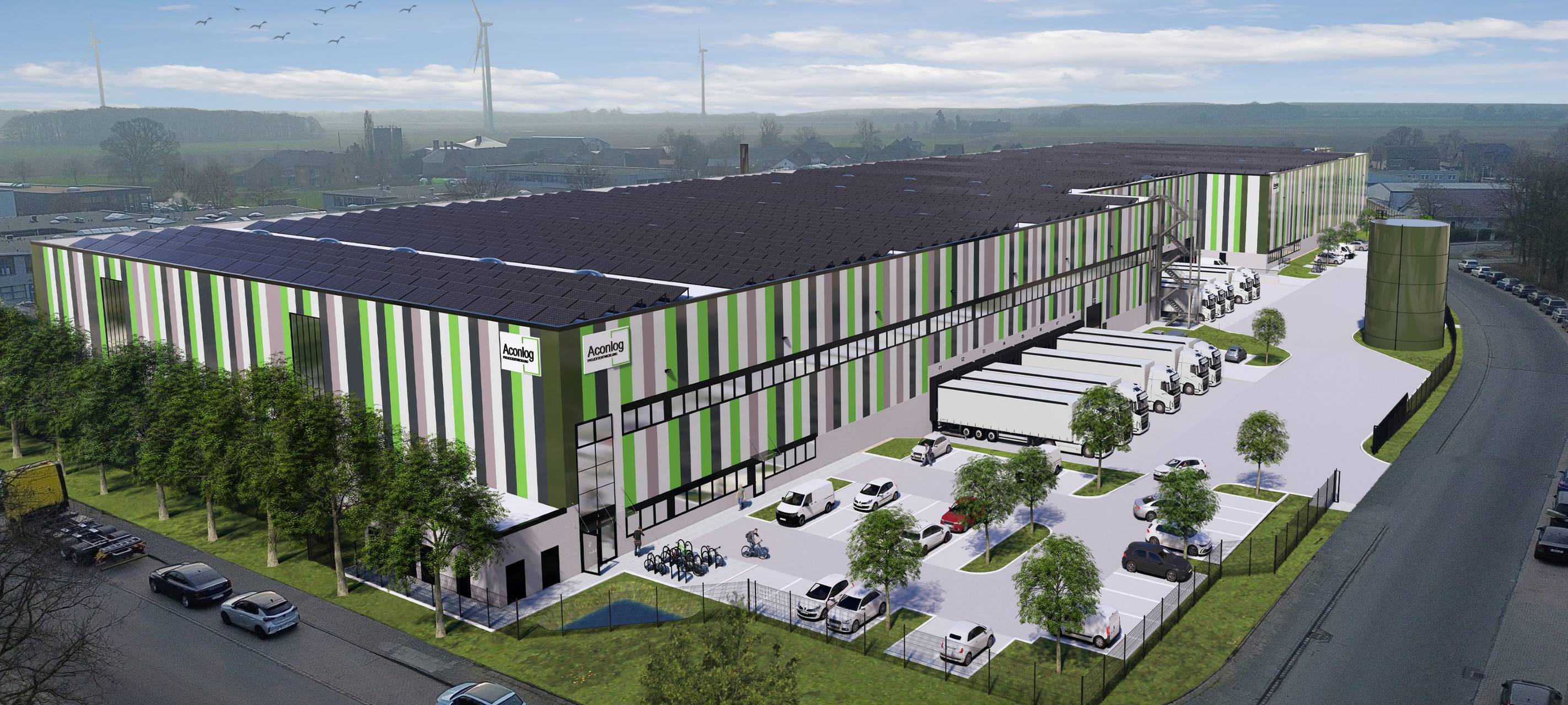 Neubau: Nachhaltiges Logistikzentrum in Viersen gestartet