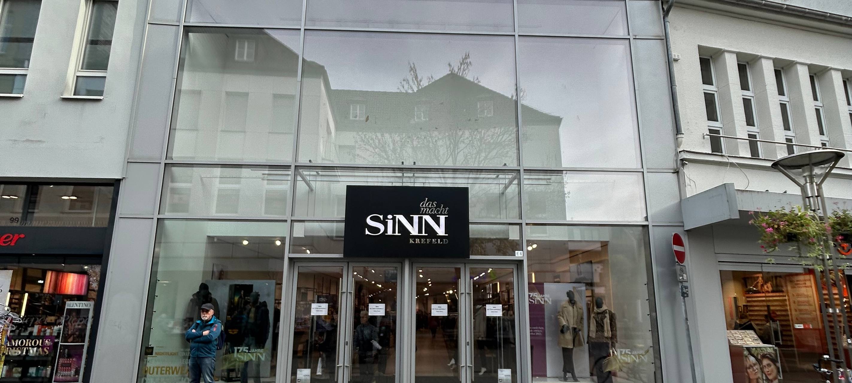 Modehaus SINN bleibt in Krefeld