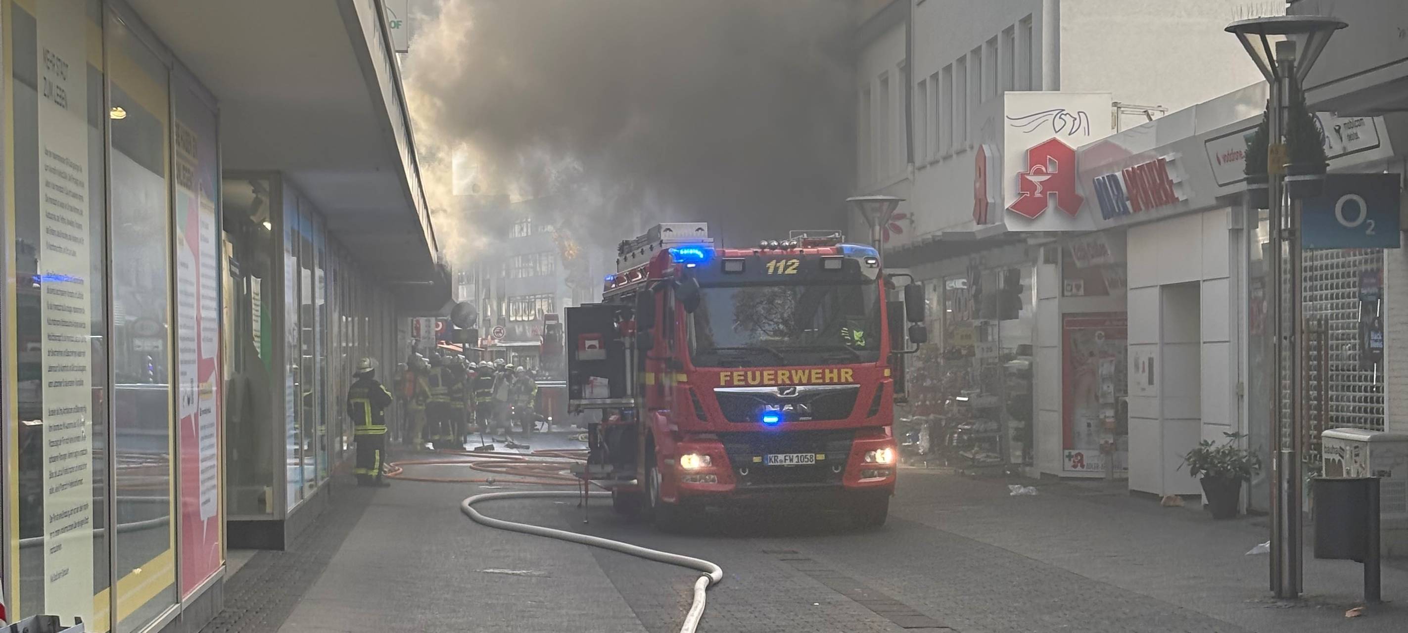 Brand in Krefelder Tedi: Ermittlungen eingestellt