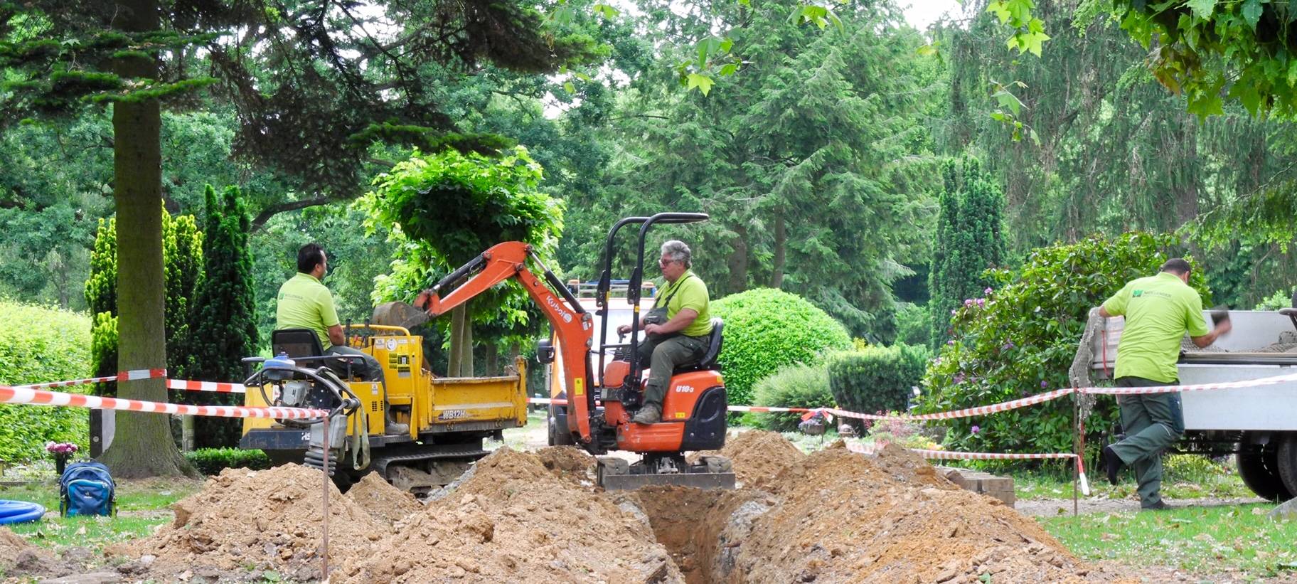 Friedhof Dülken bekommt neue Wasserzapfsäulen