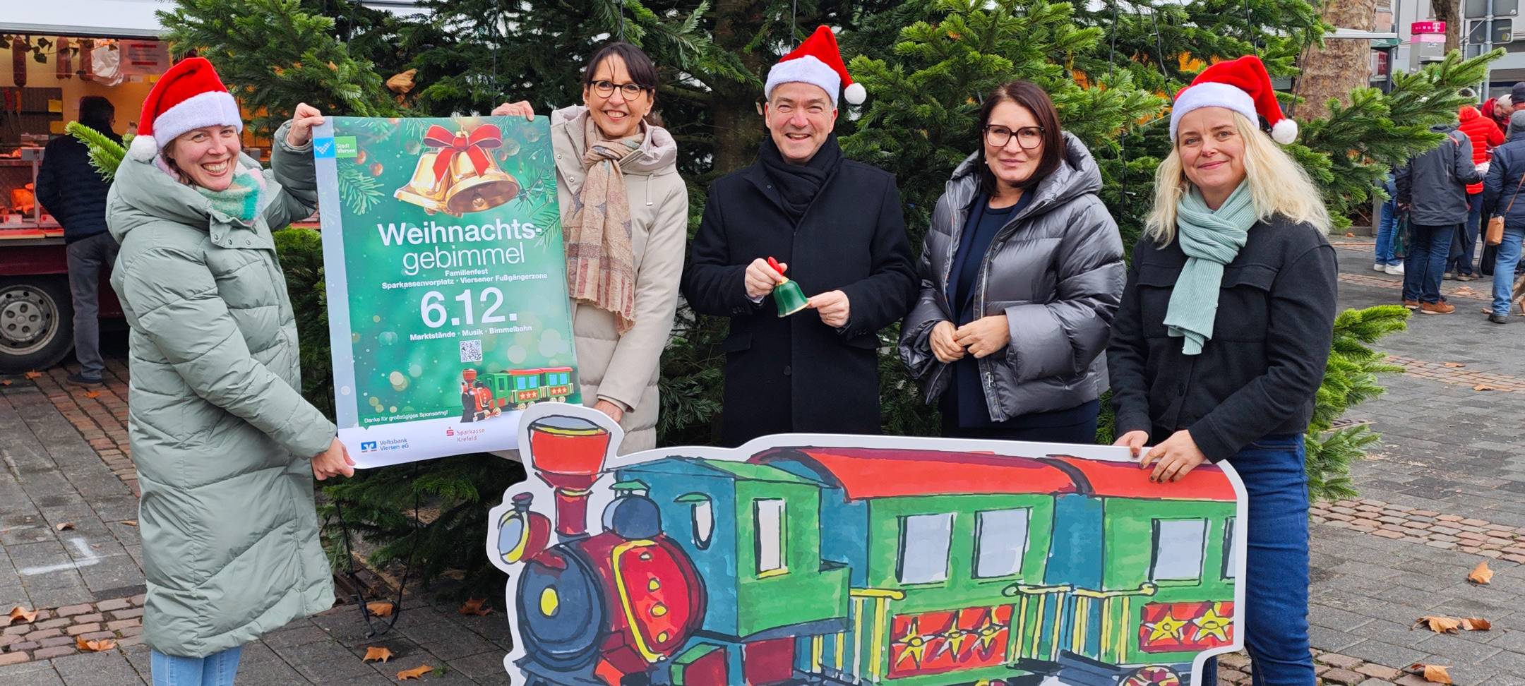 Nikolaustag: Weihnachtsgebimmel in Viersen