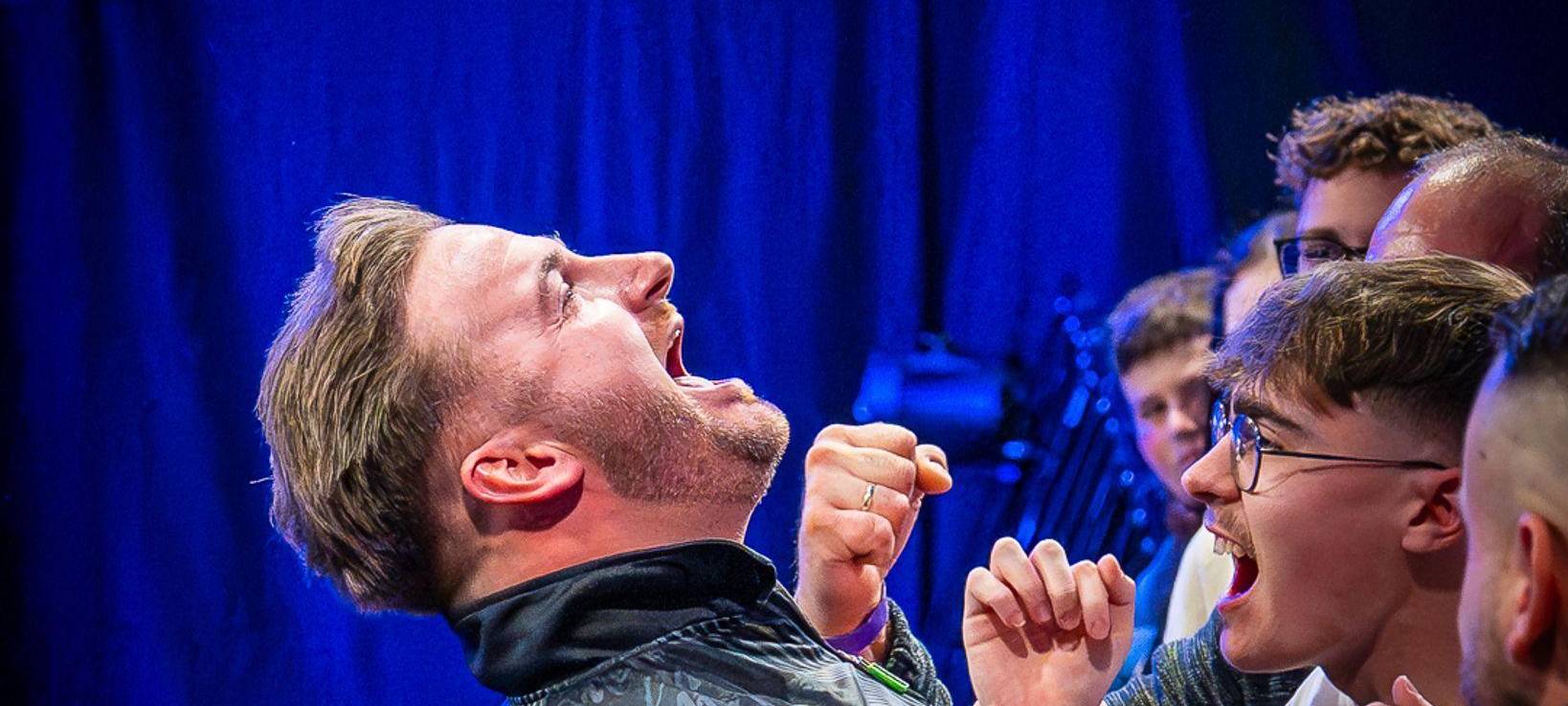 Darts-Spieler Arno Merk