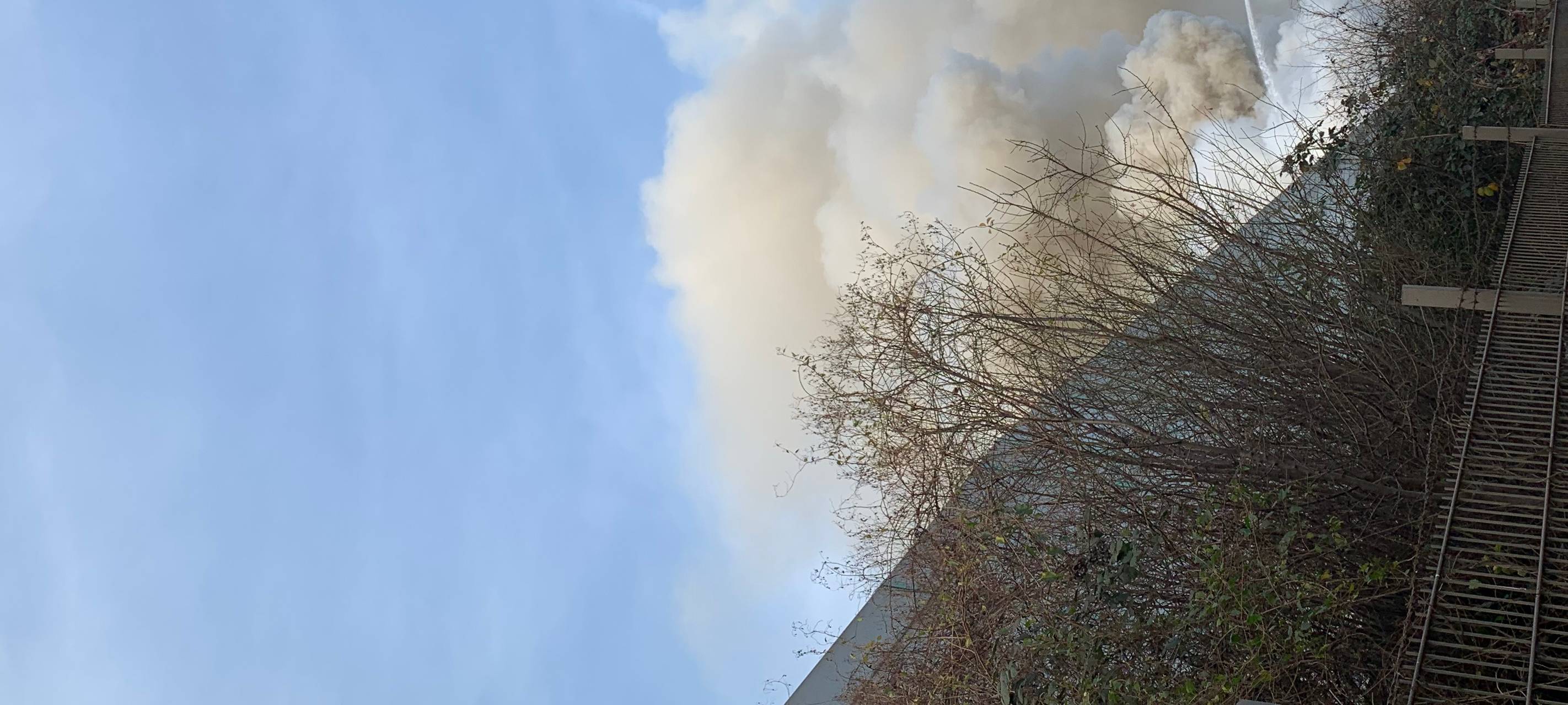 Brand im Krefelder Hafen