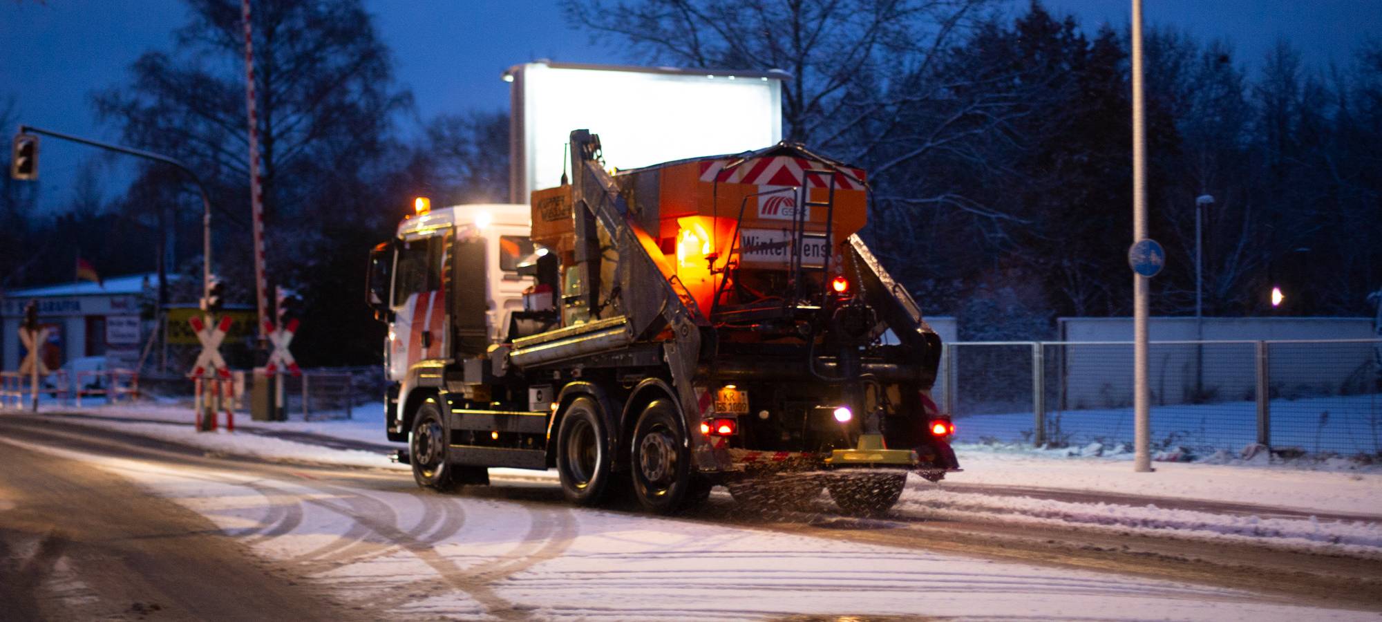 Winterdienst im Dauereinsatz