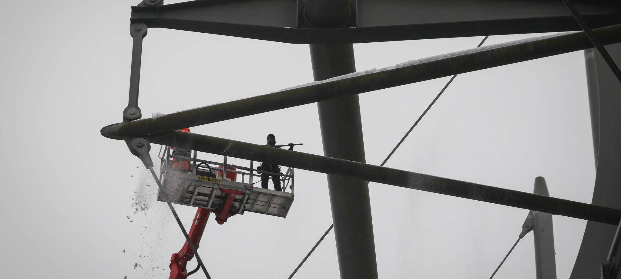 Das Dach vom Volksparkstadion