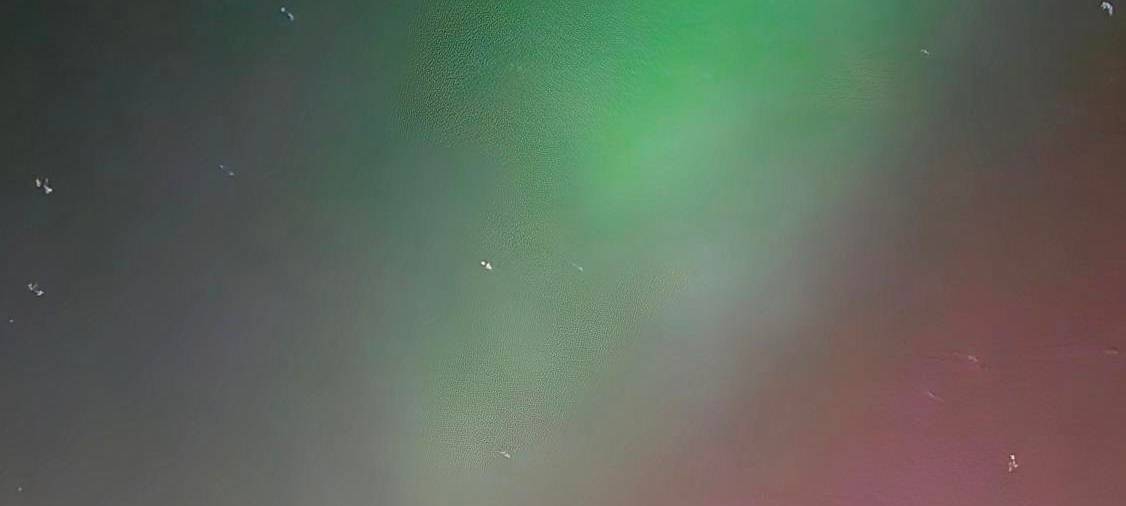 Polarlichter über dem Niederrhein