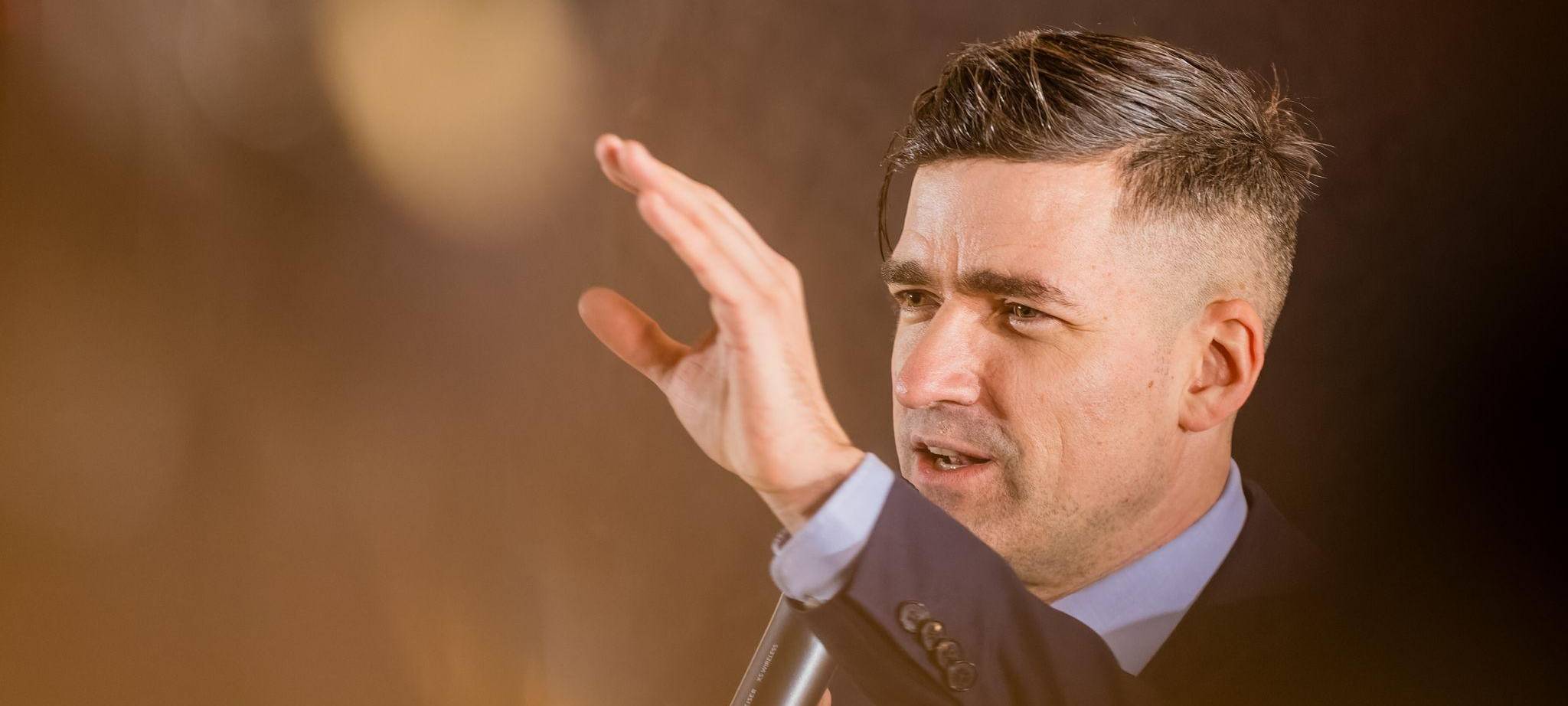 Leitfigur der Identitären Bewegung Martin Sellner