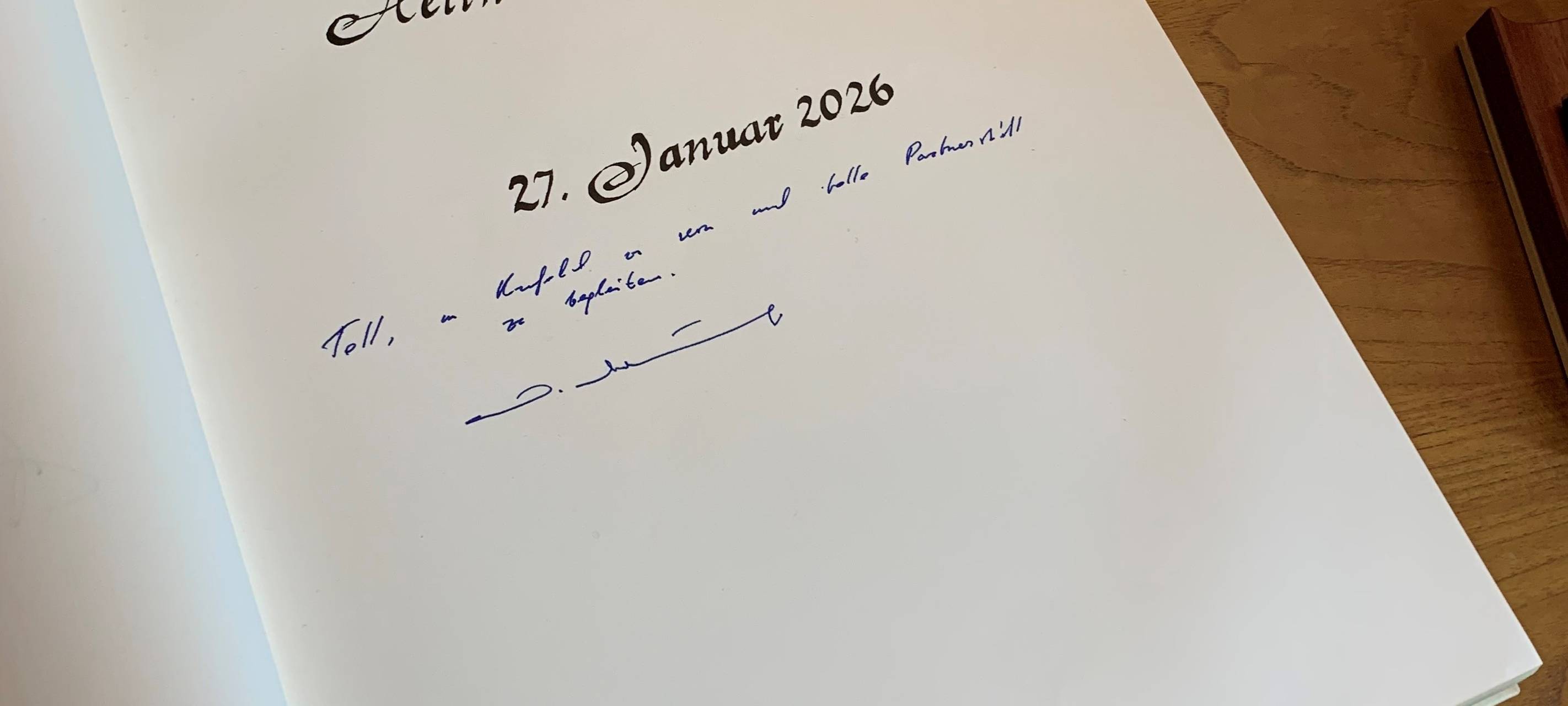 Ukrainischer Botschafter zu Gast in Krefeld