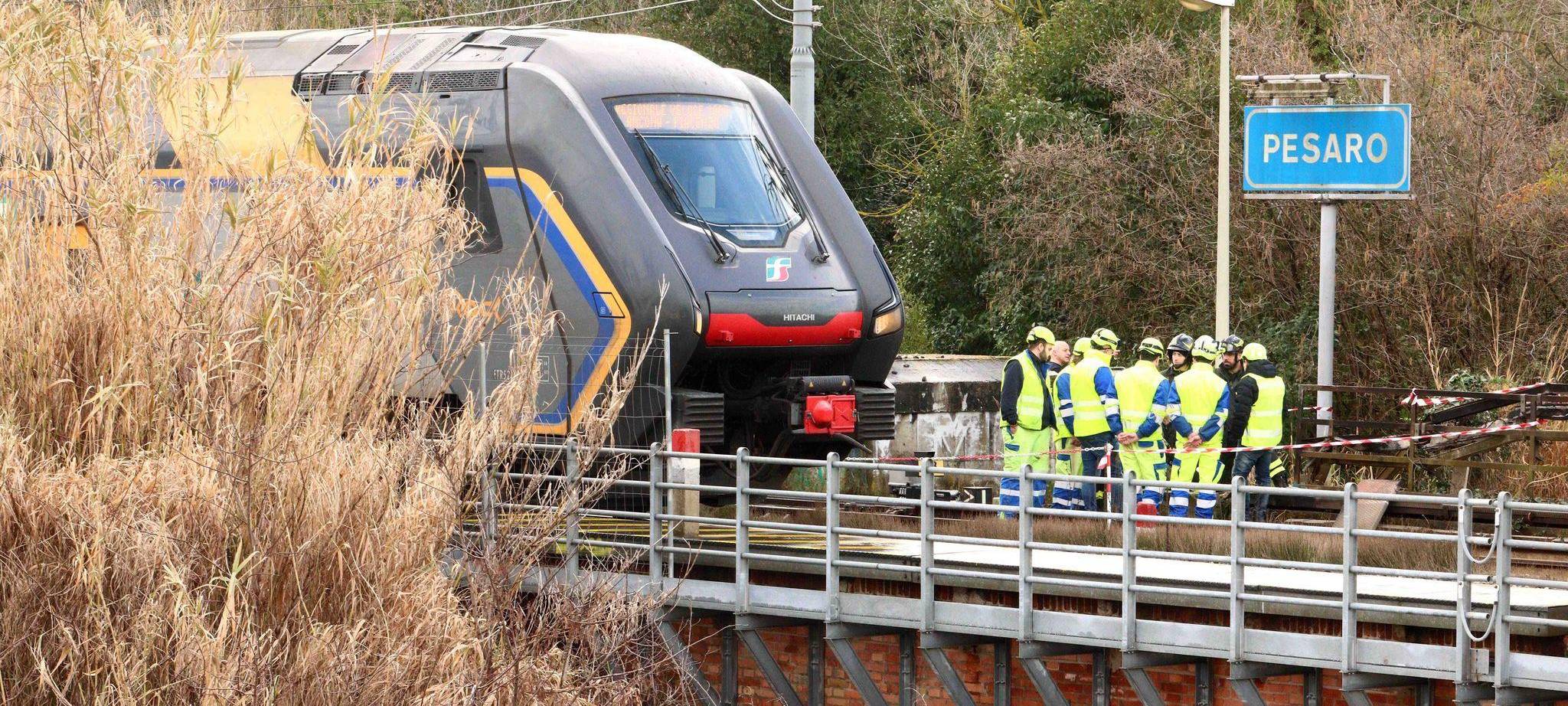 Italien - Brand bei Pesaro