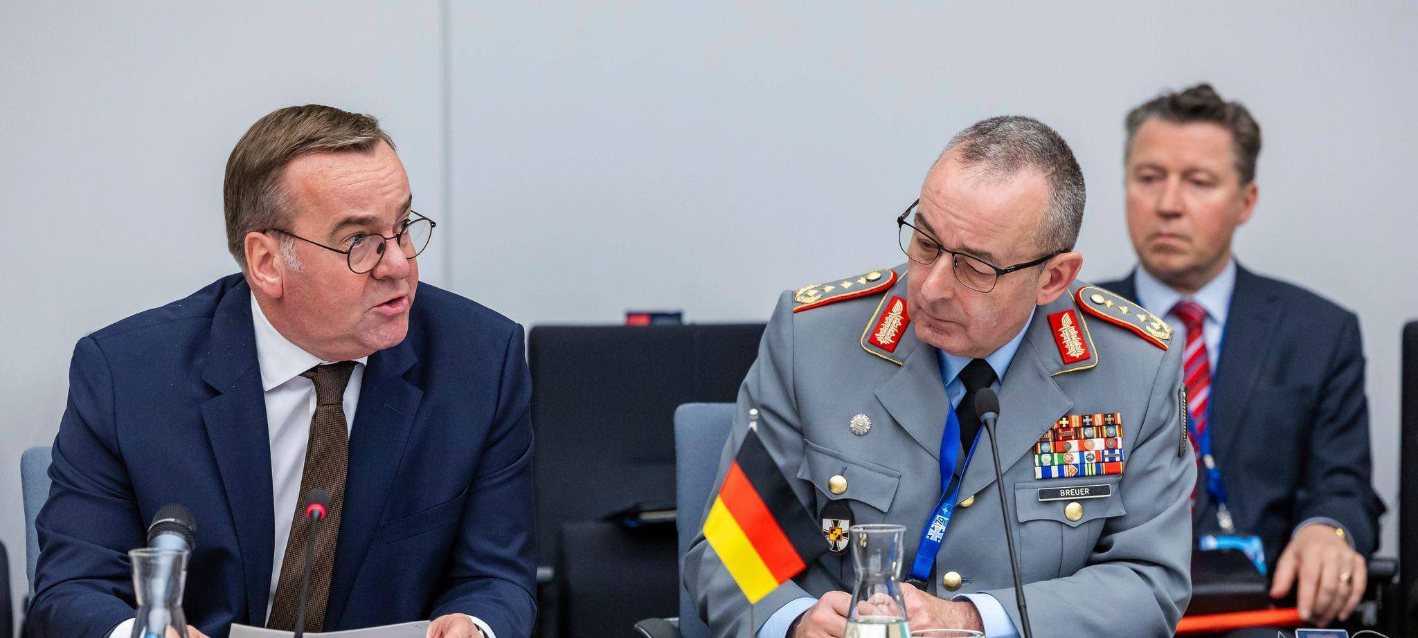 Boris Pistorius und Carsten Breuer