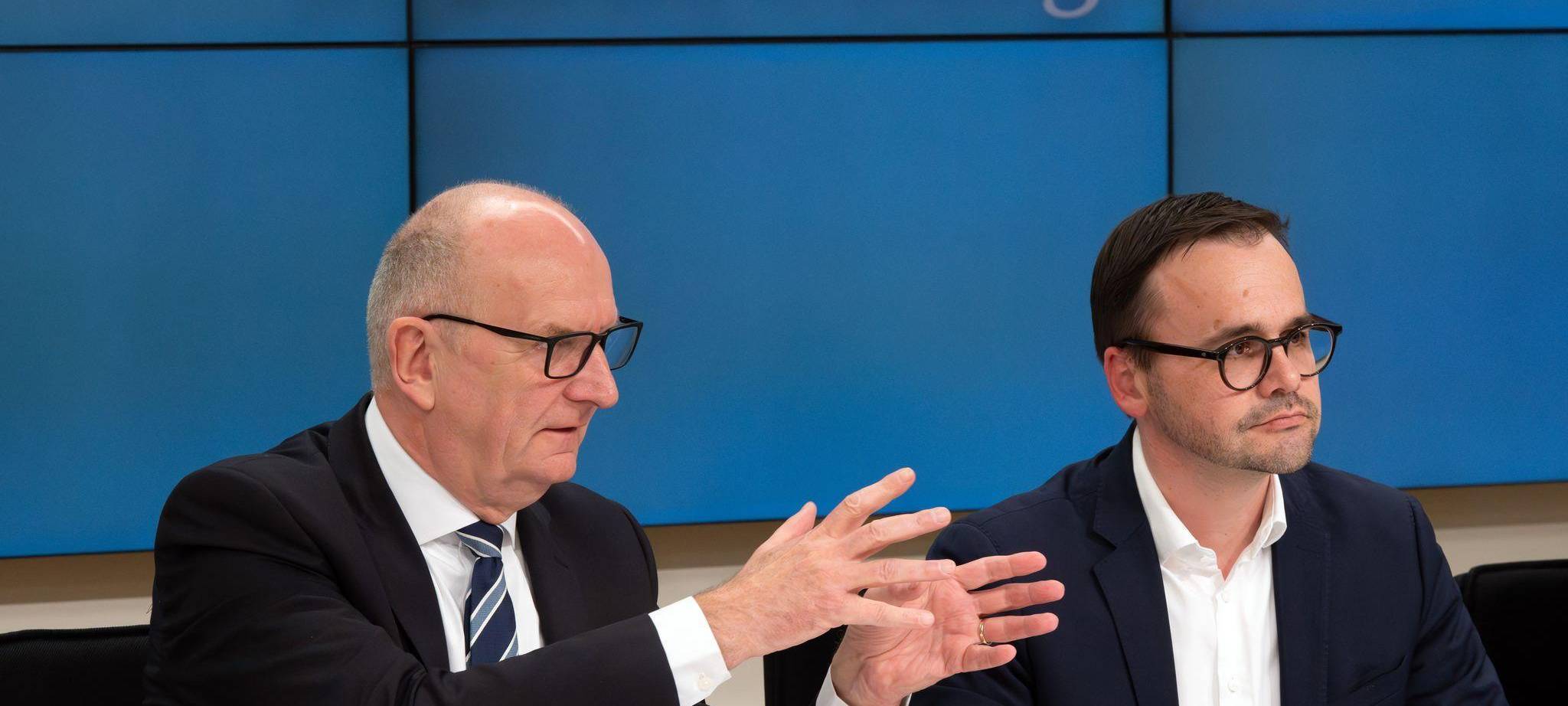 Brandenburger SPD und CDU stellen Koalitionsvertrag vor