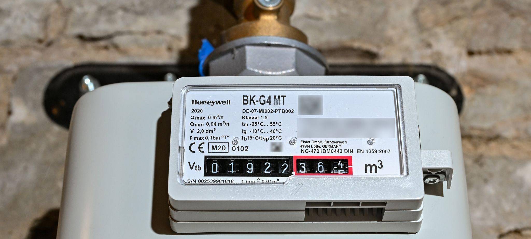 Gas - Gaszähler