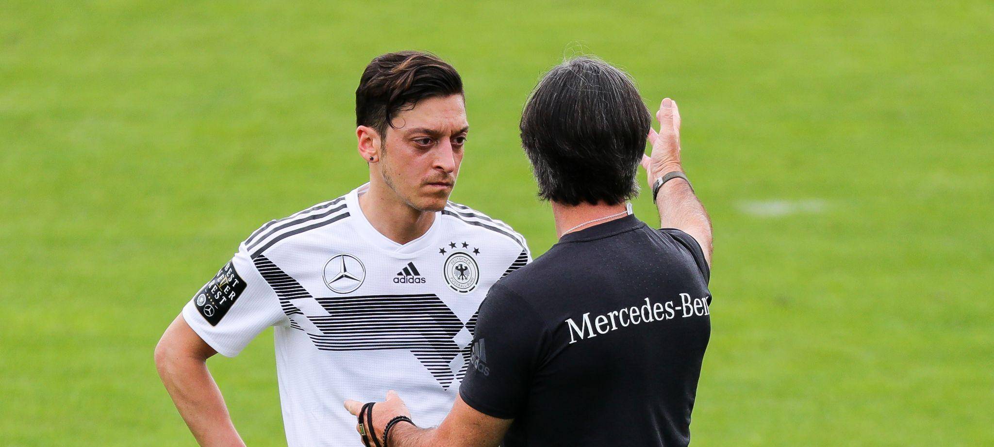 Joachim Löw und Mesut Özil