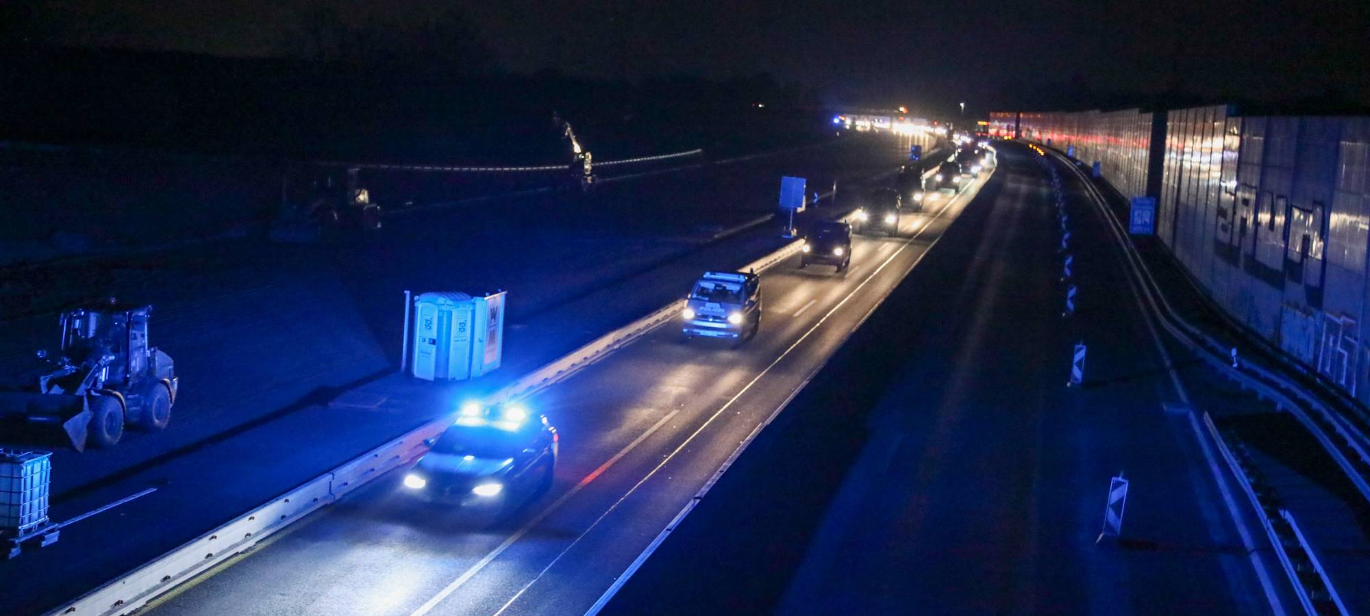 Erster Castor-Transport erreicht Ahaus