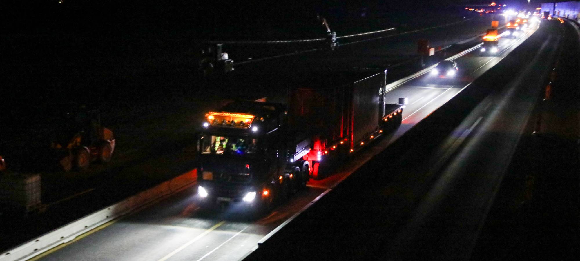 Erster Castor-Transport erreicht Ahaus