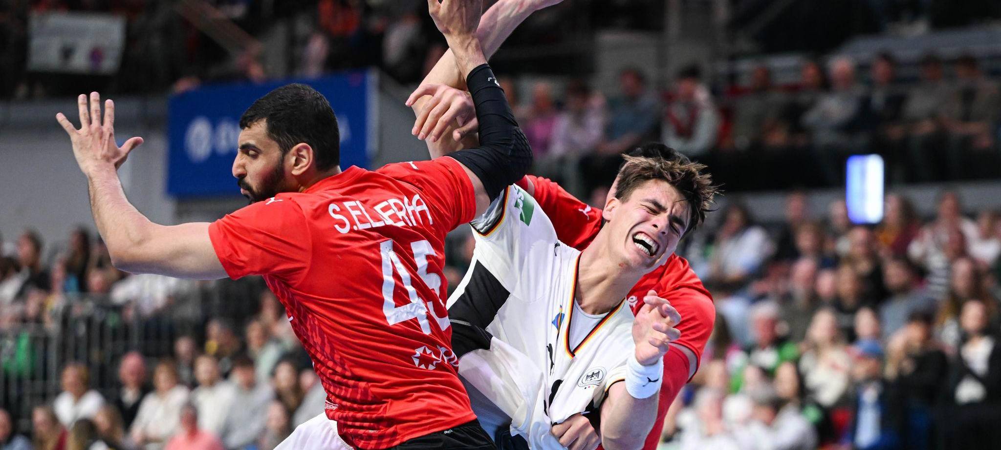 Handball, Männer: Deutschland - Ägypten