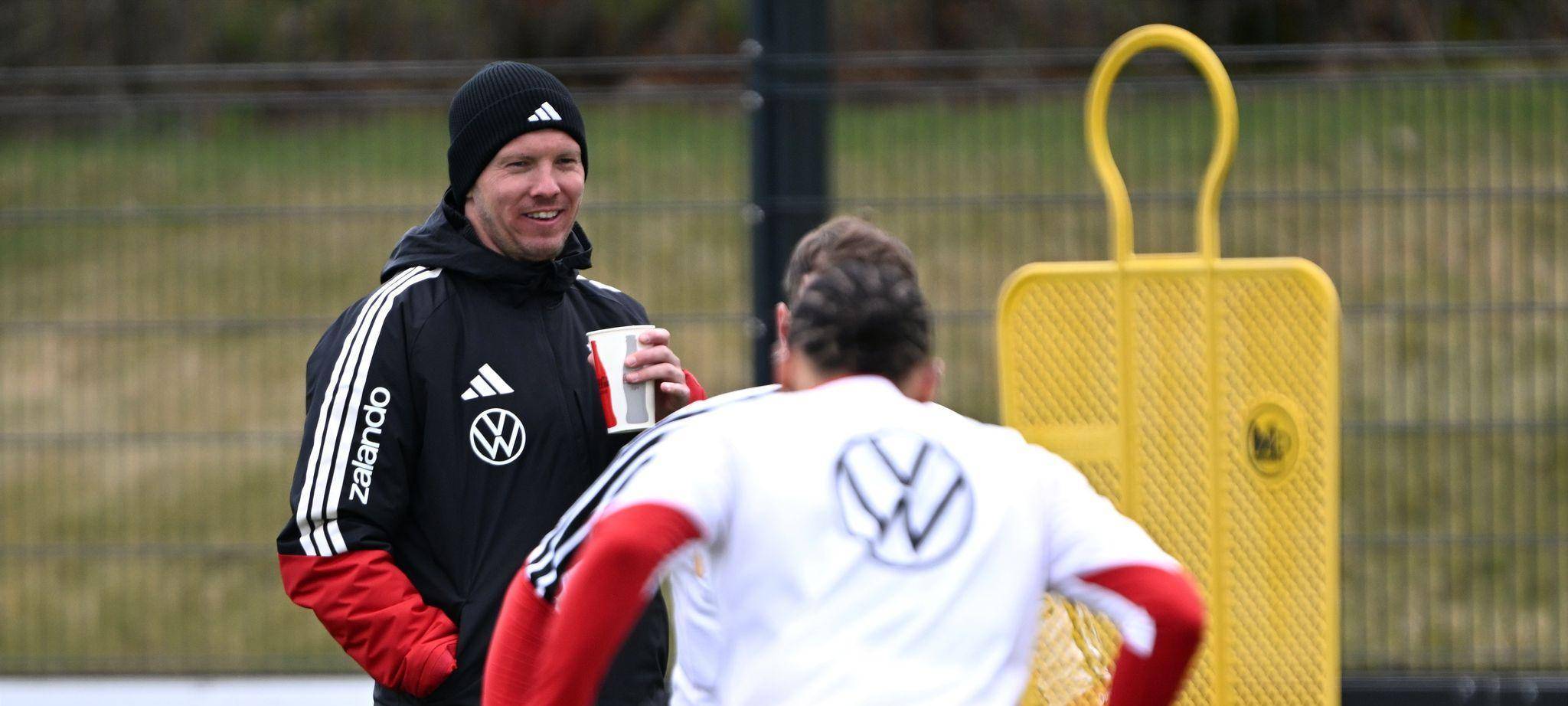 Abschlusstraining Nationalmannschaft