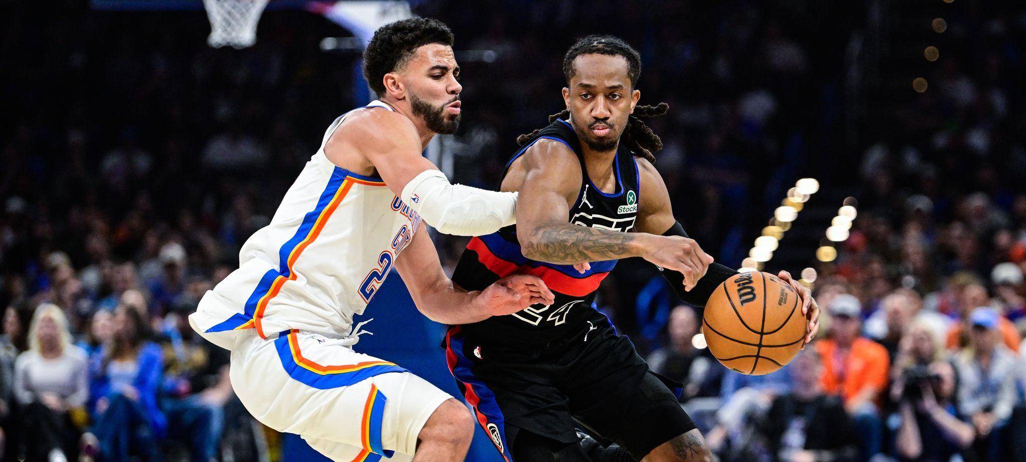 Oklahoma City Thunder - Detroit Pistons