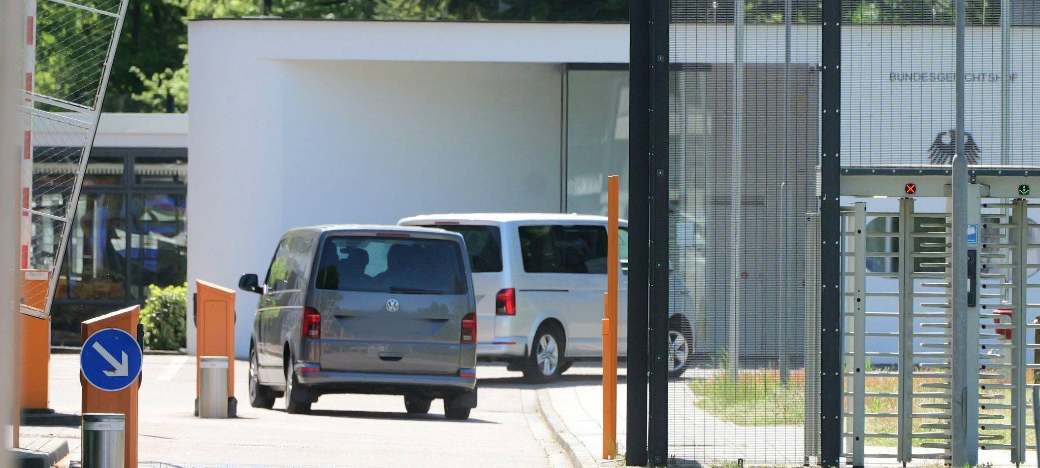 Spionageverdacht - Haftvorführung in Karlsruhe
