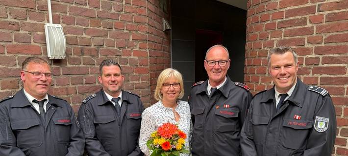 Verabschiedung Karl-Heinz Heintges durch den LZ Vorst (c) Freiw. Feuerwehr Tönisvorst