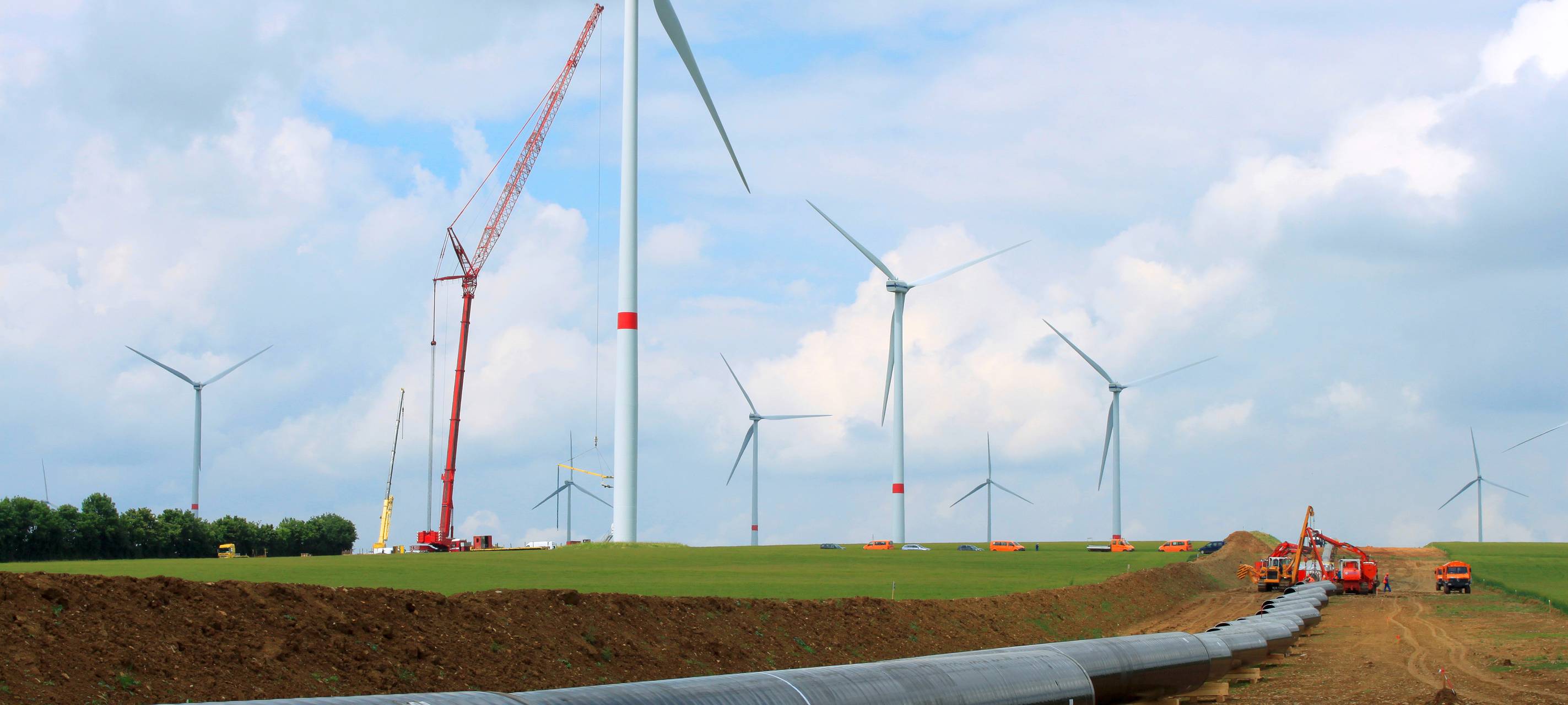 Erdgas-Pipeline ZEELINK wird fertig gestellt